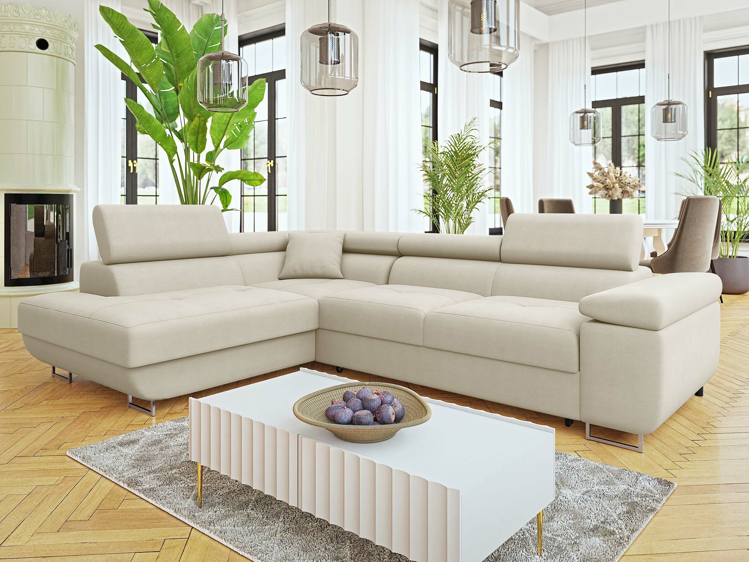 Hjørnesofa Comfivo Vinetum I (Venus Velvet 2927)
