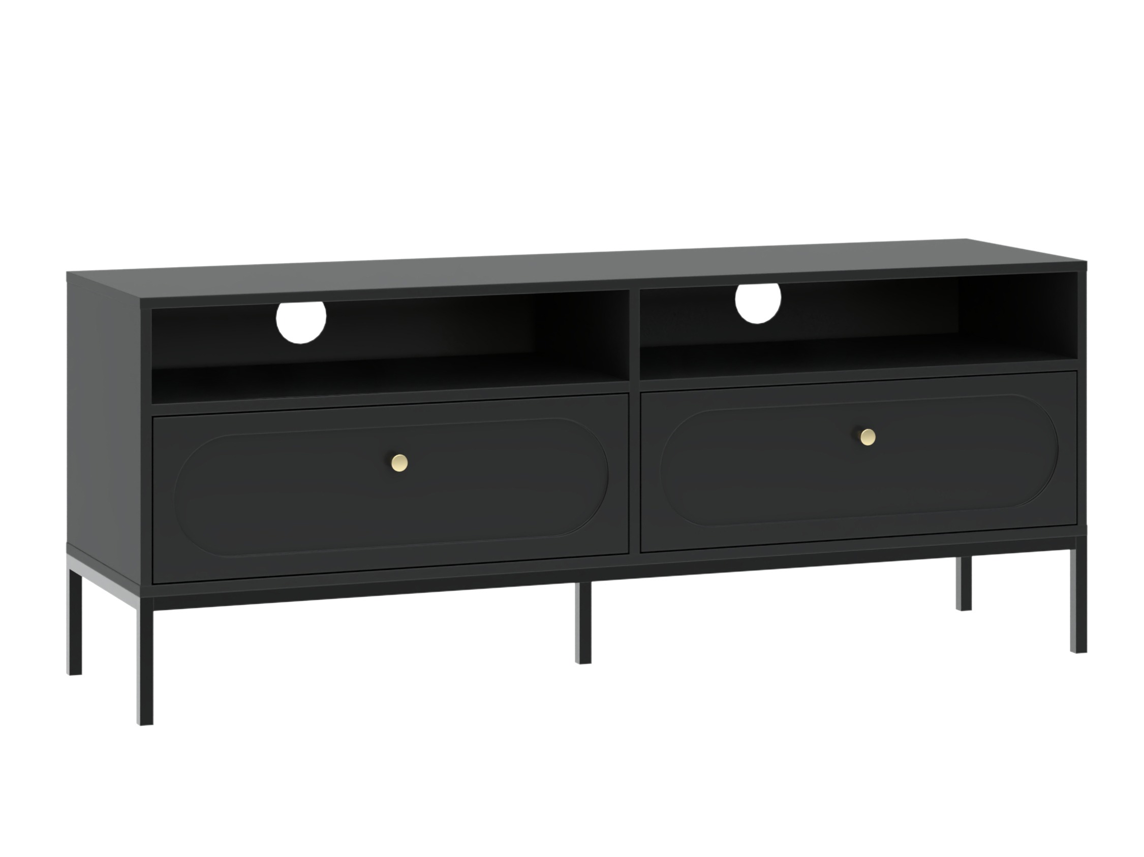 TV-bord Bristol 235 (Sort)