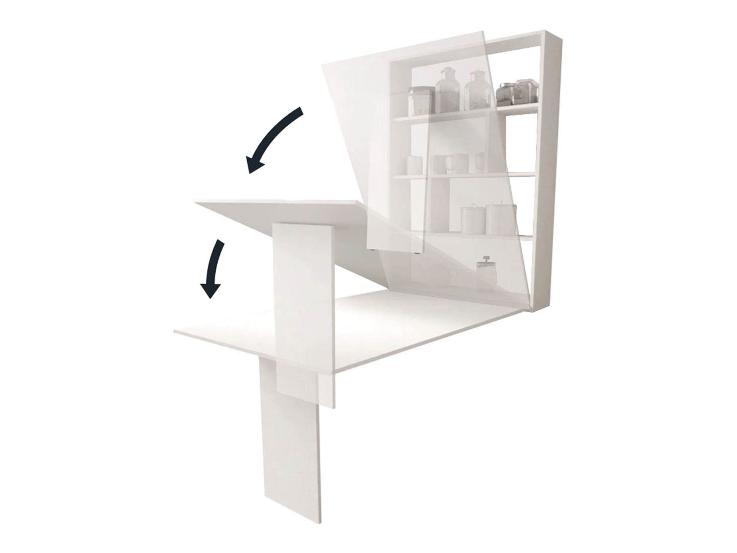 Klapbord Pinis III (Egetræ)