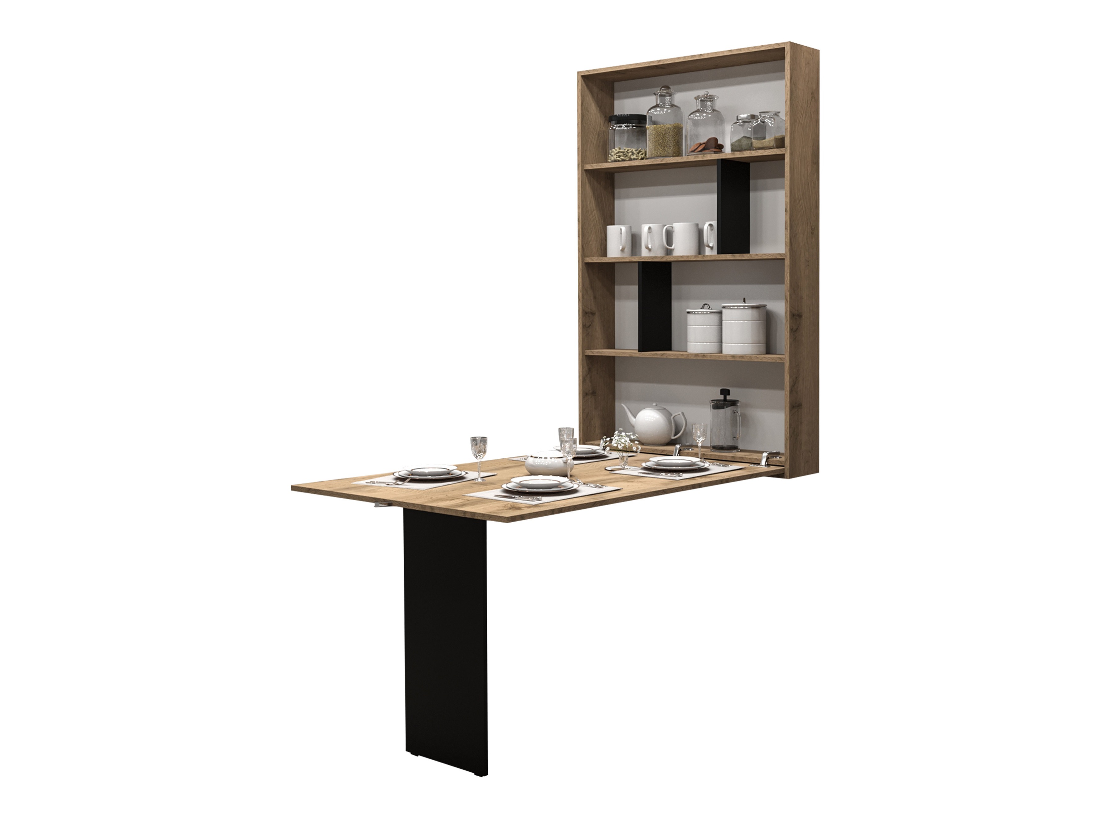 Klapbord Pinis III (Sort + Wotan eg)