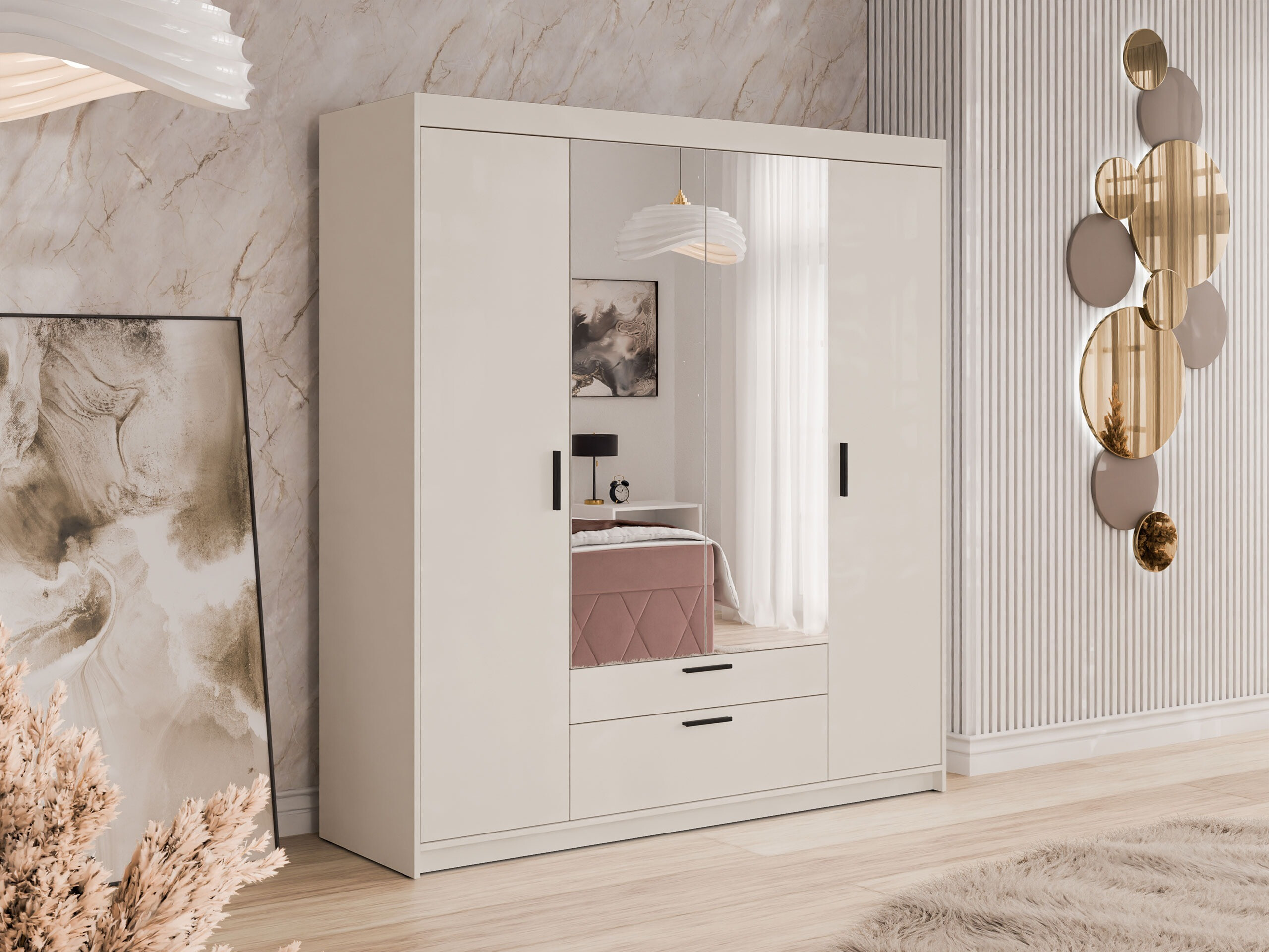 Garderobeskab Novduni 108 (Beige)