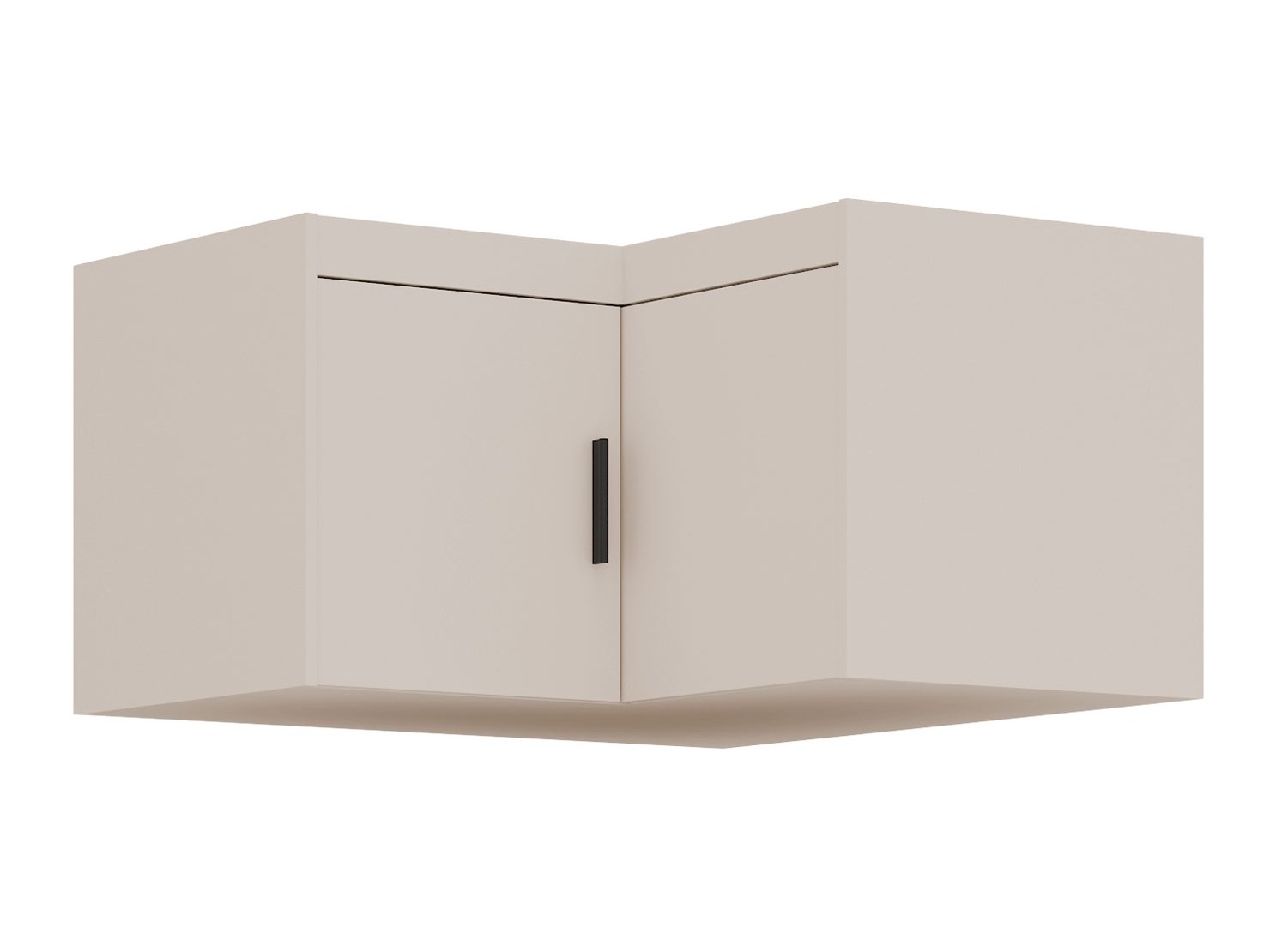 Hjørneskab Novduni 118 (Beige)