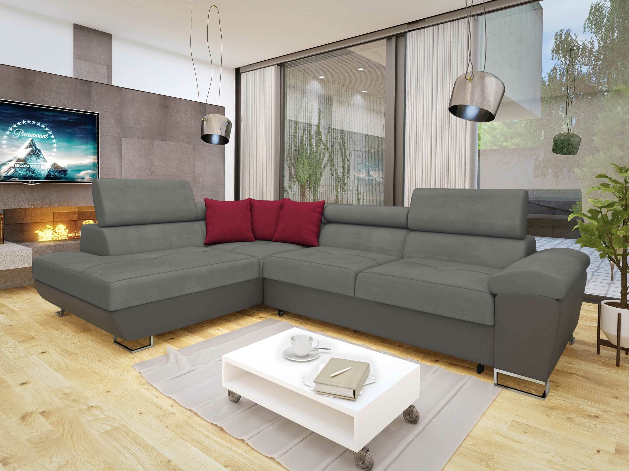 Hjørnesofa Comfivo Ruta II (Soft 029 + Uttario Velvet 2971 + Kronos 02)