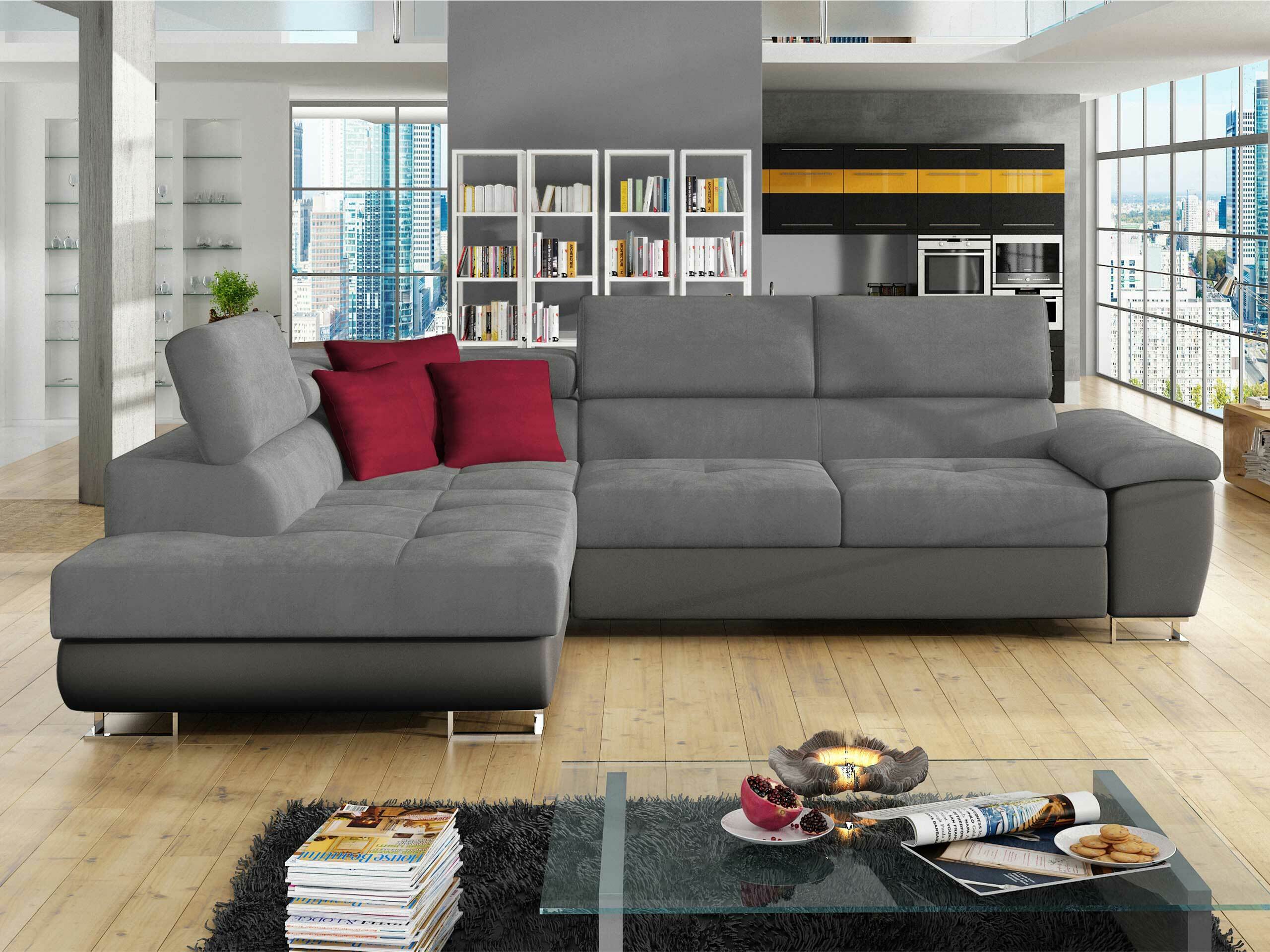 Hjørnesofa Comfivo Ruta II (Soft 029 + Uttario Velvet 2971 + Kronos 02)