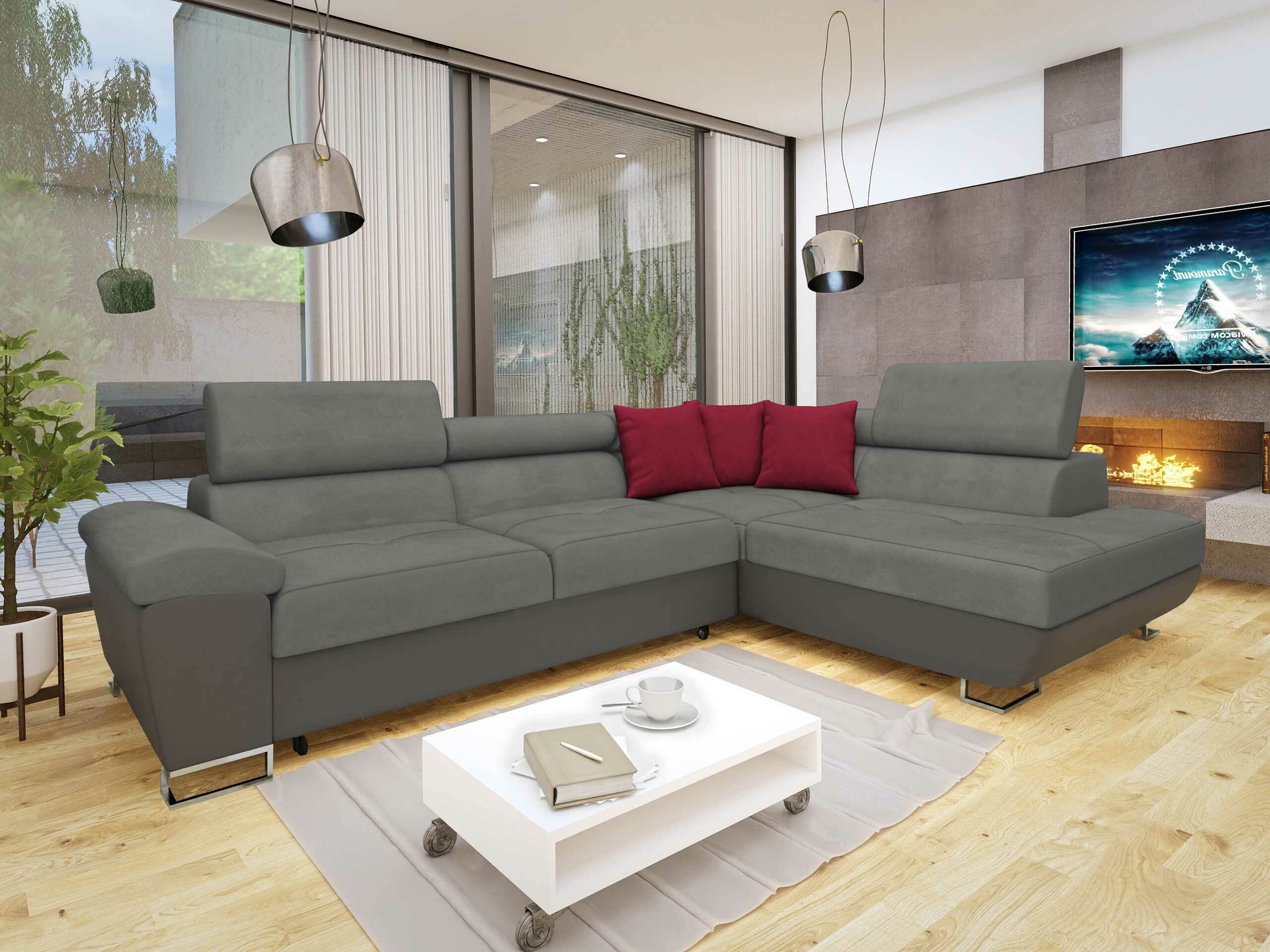 Hjørnesofa Comfivo Ruta II (Soft 029 + Uttario Velvet 2971 + Kronos 02)