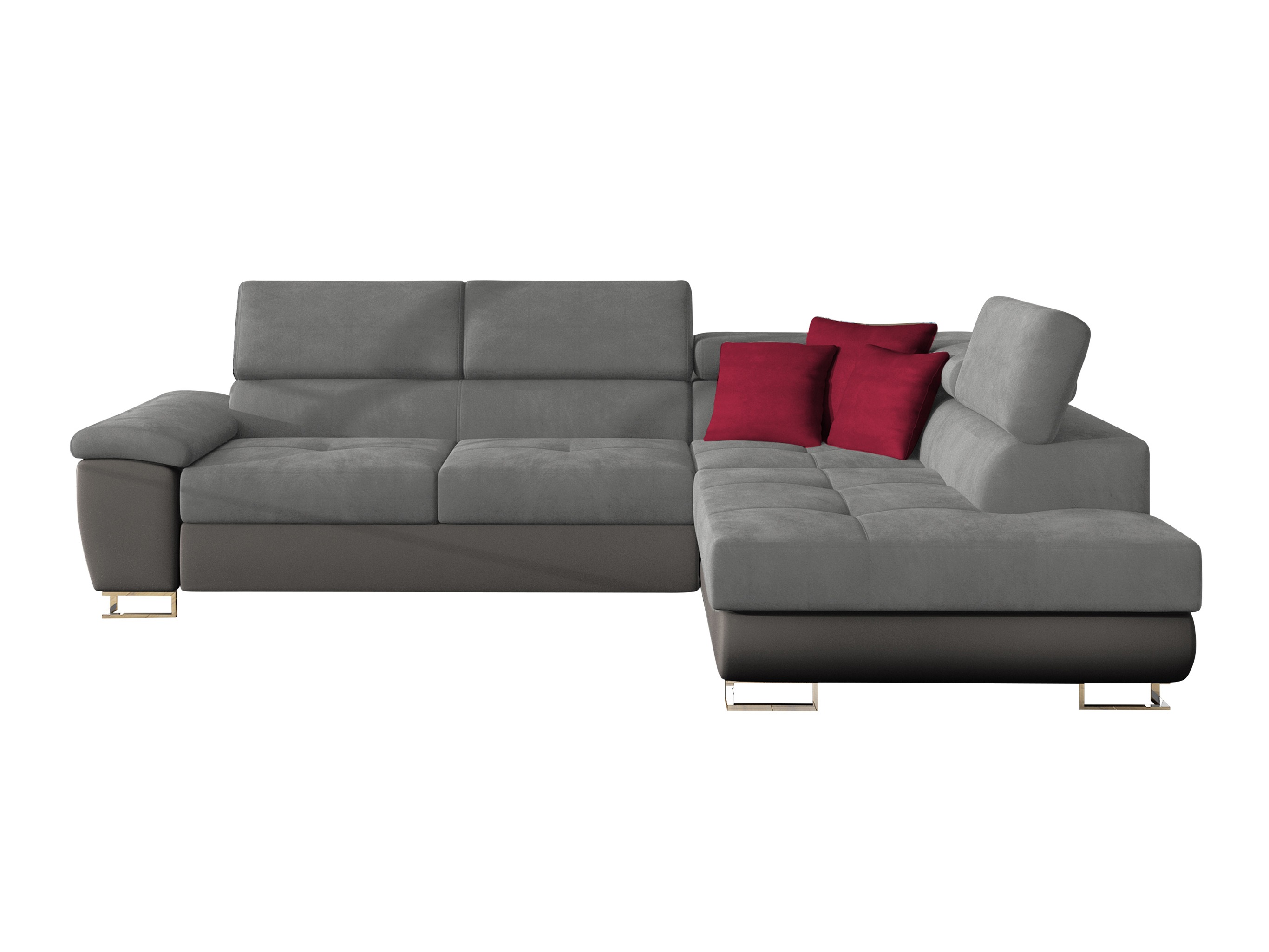 Hjørnesofa Comfivo Ruta II (Soft 029 + Uttario Velvet 2971 + Kronos 02)