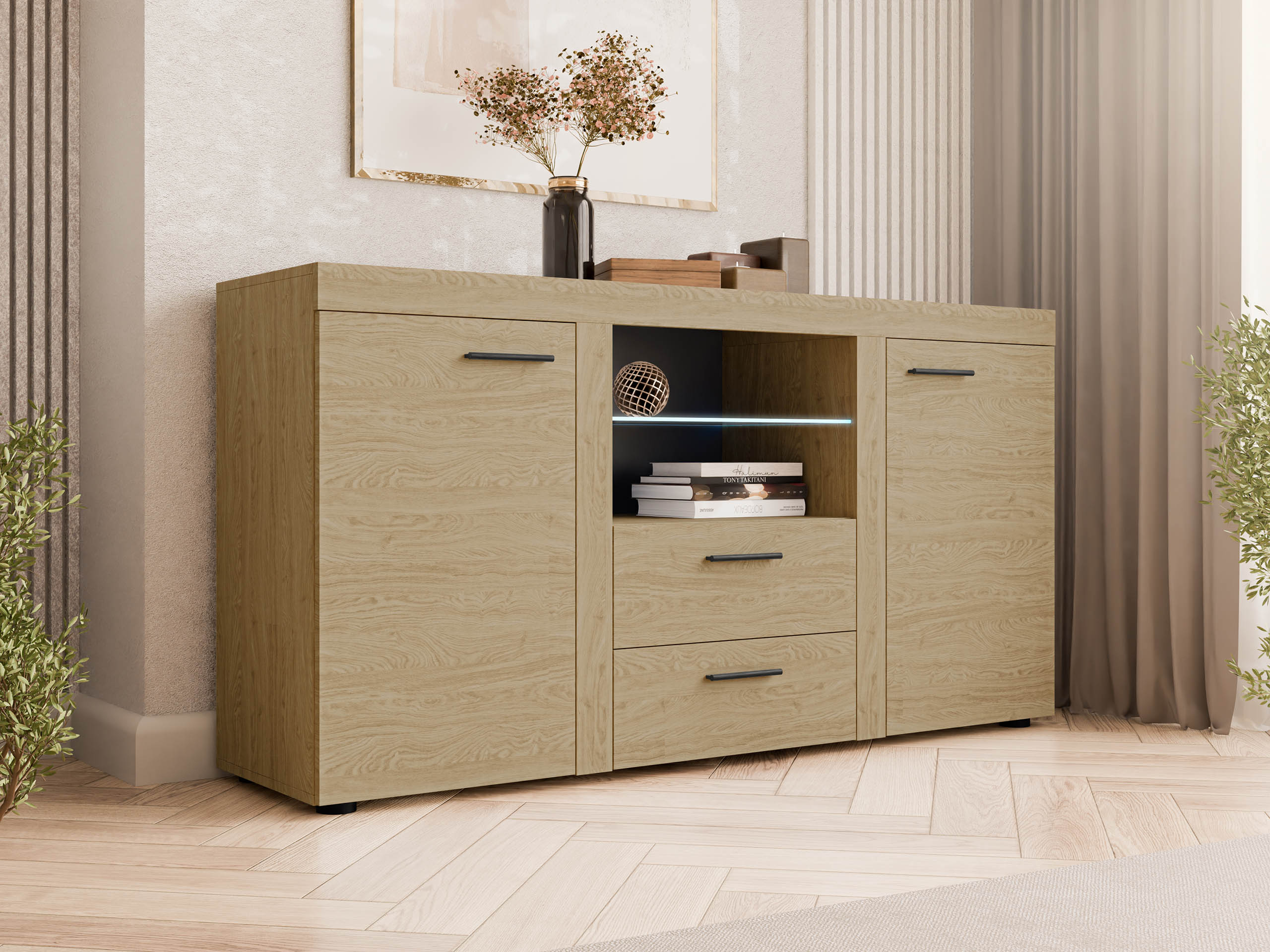 Kommode Univio (Egetræ)