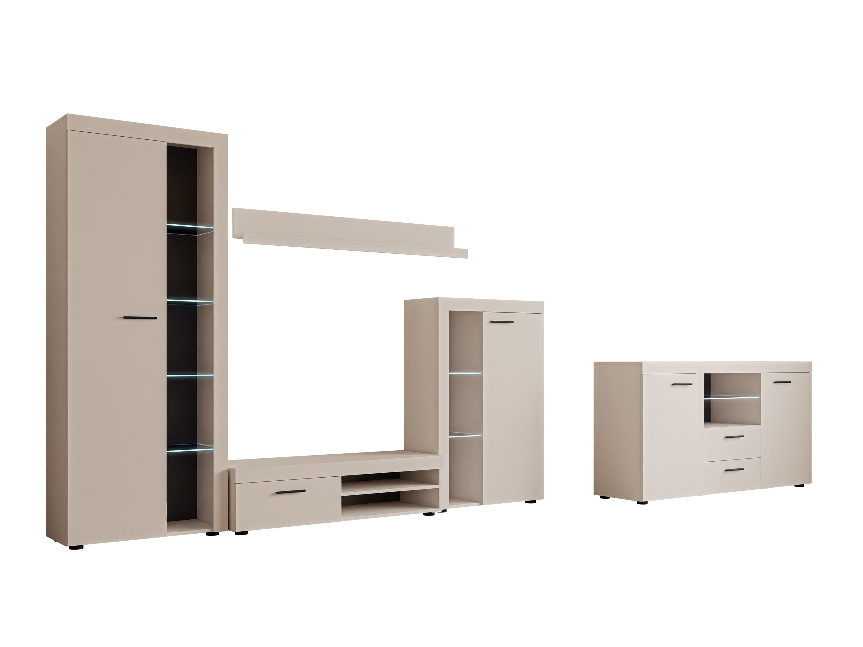 Stuemøbelsæt Univio I (Beige)