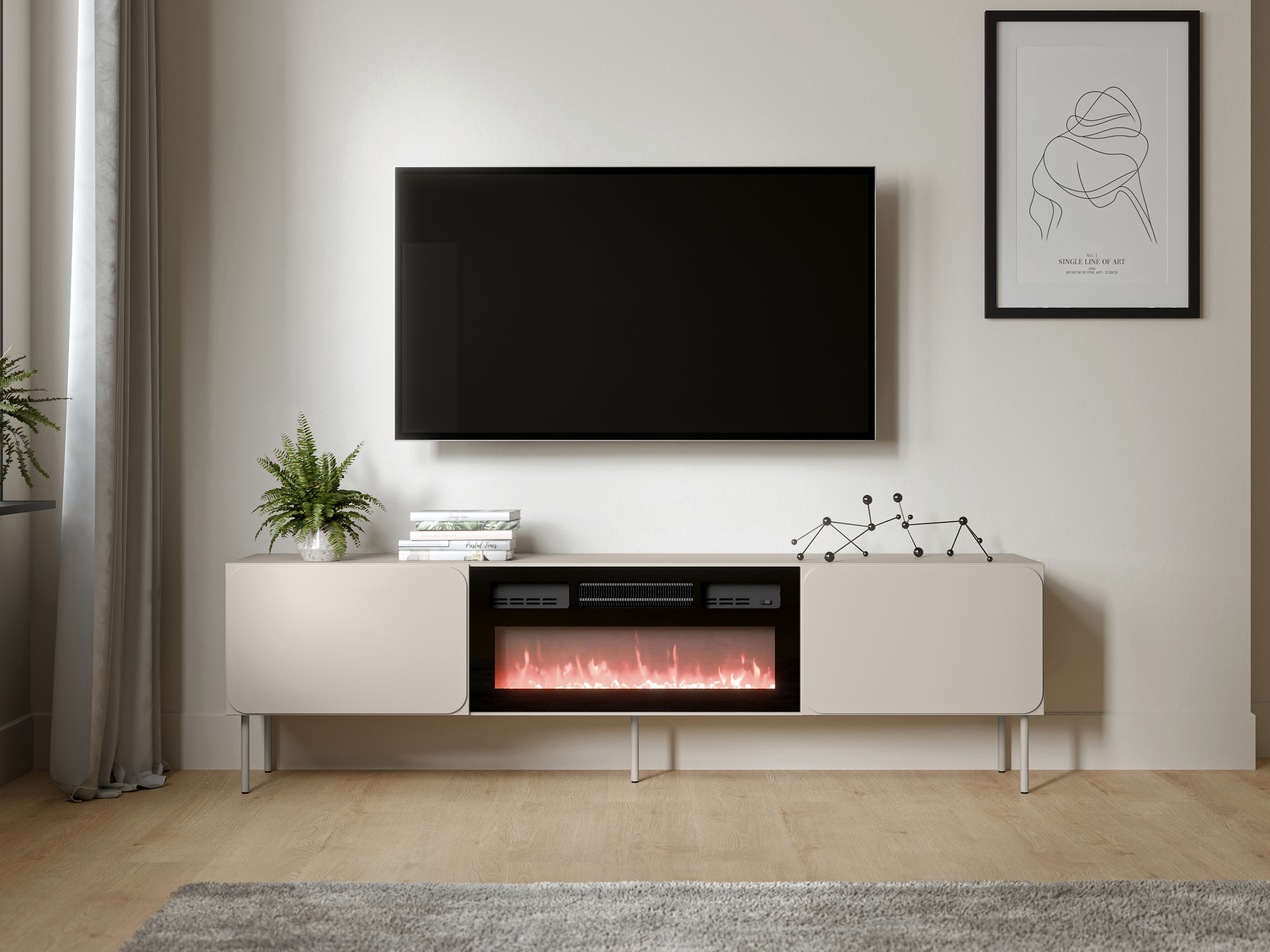 TV-bord Fentore 104 (Kashmir)