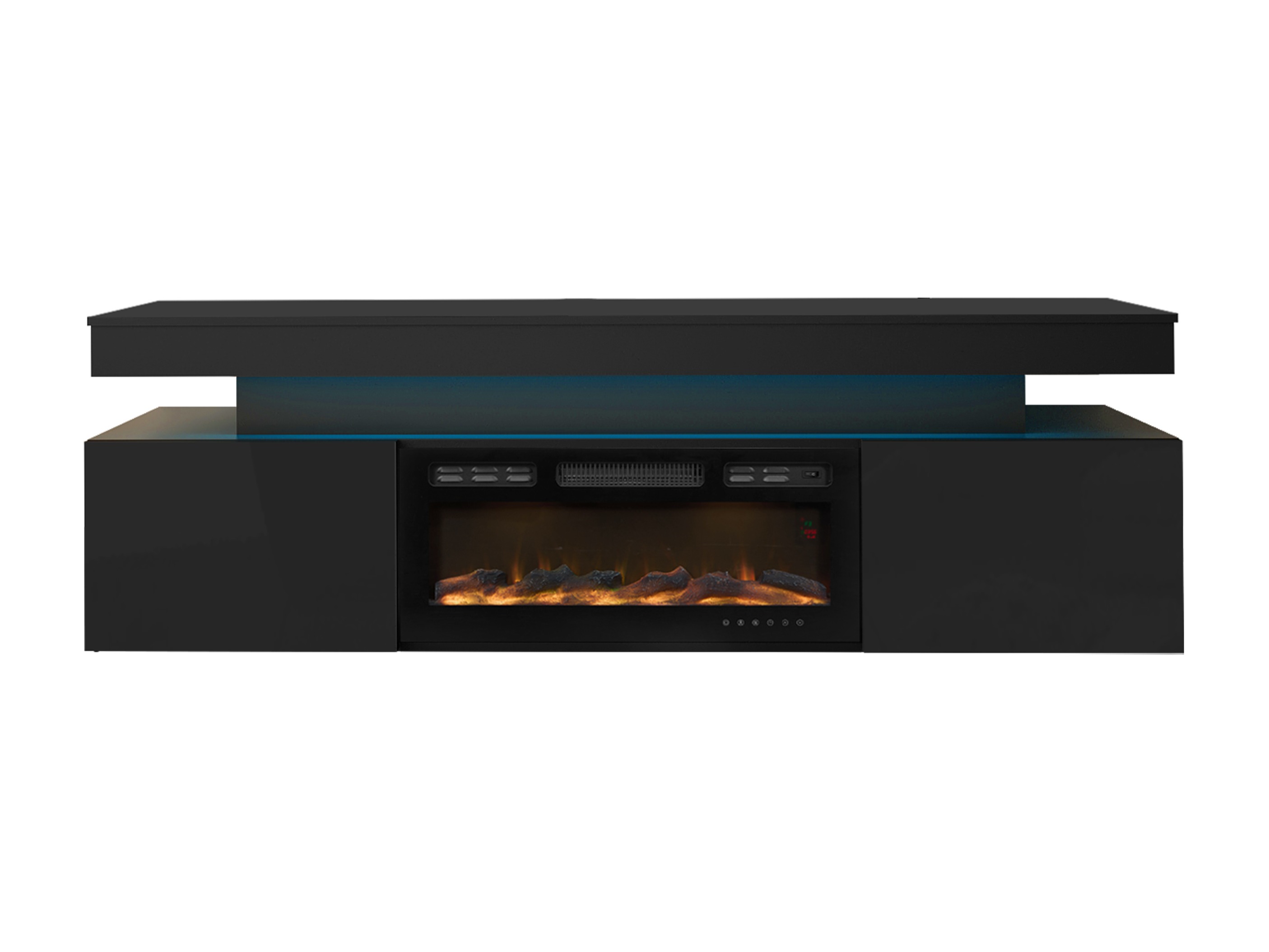 TV-bord Monfero I (Sort + Blank sort)