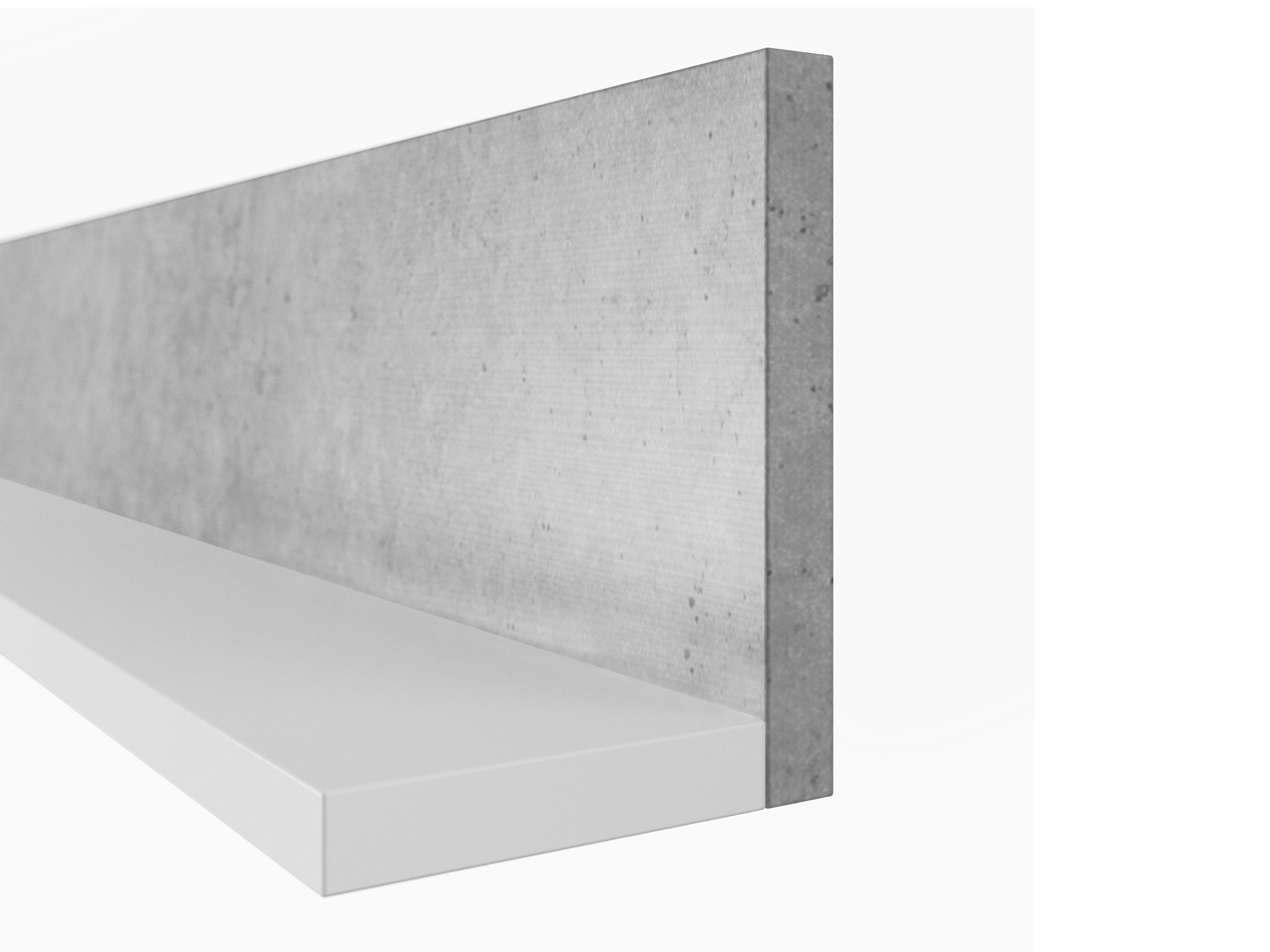 Vægreol Lutiva 102 (Hvid + Beton)