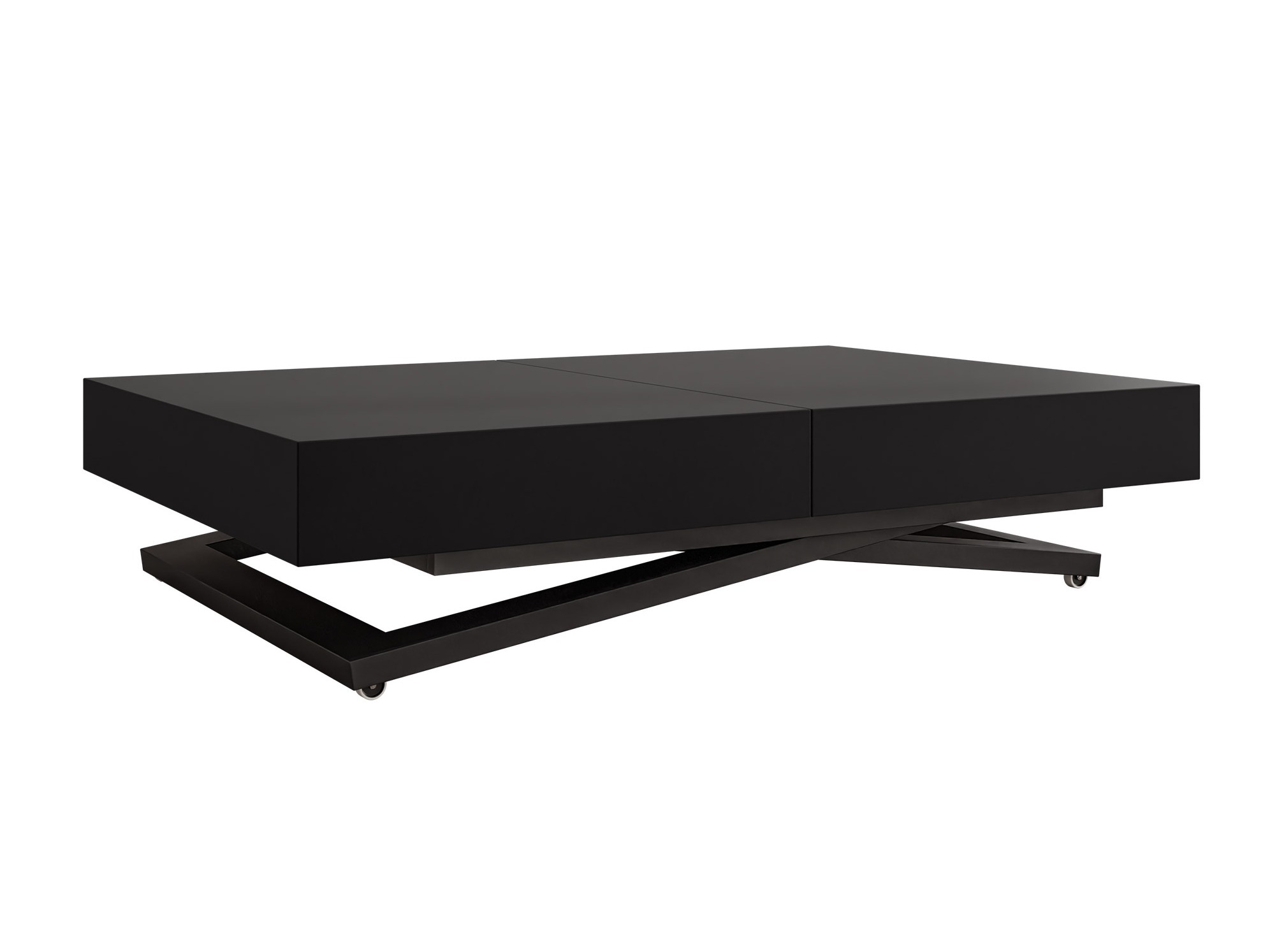 Transformer sofabord Oswego 171 (Sort)