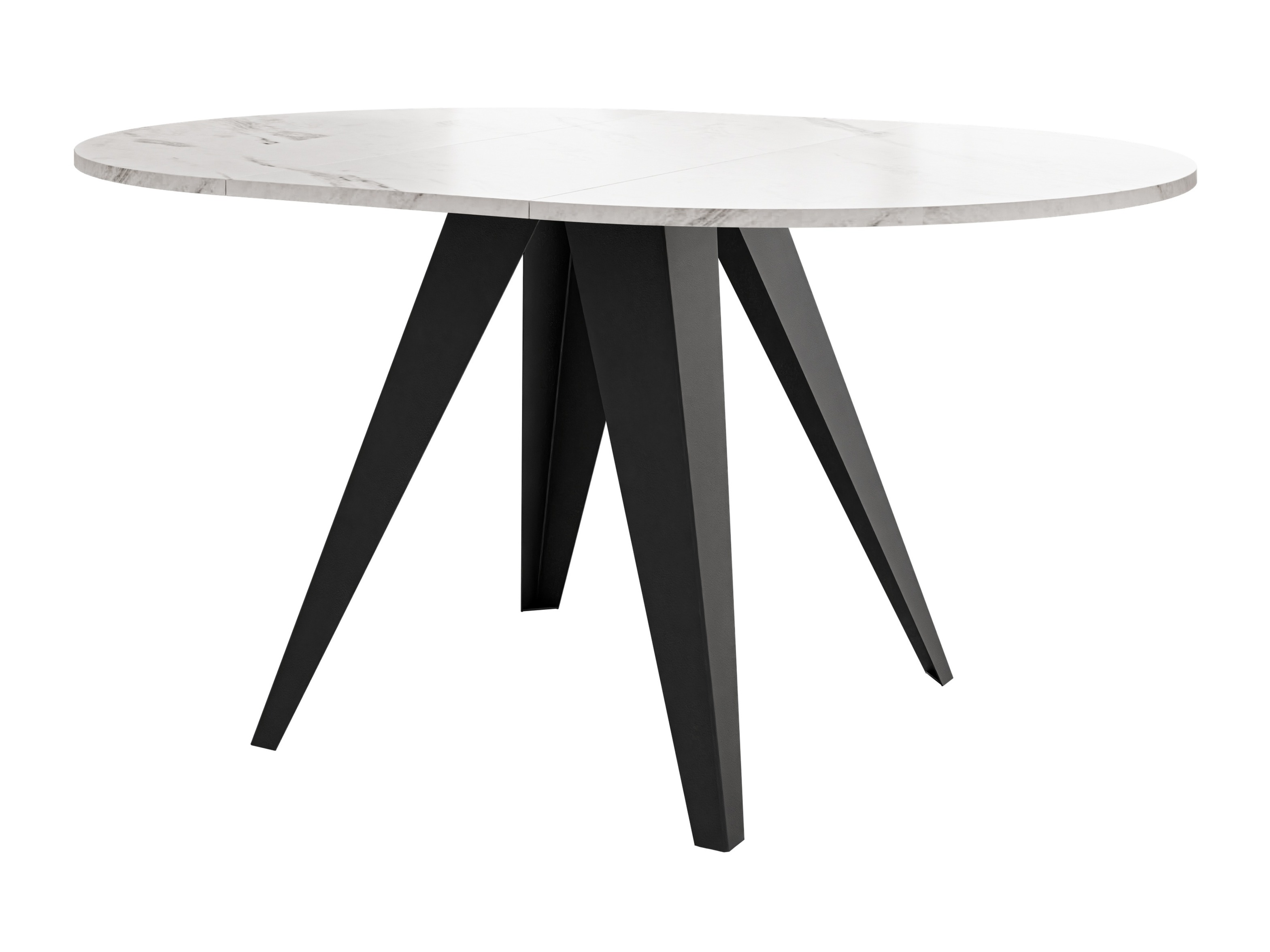 Bord Oswego 175 (Hvid marmor)