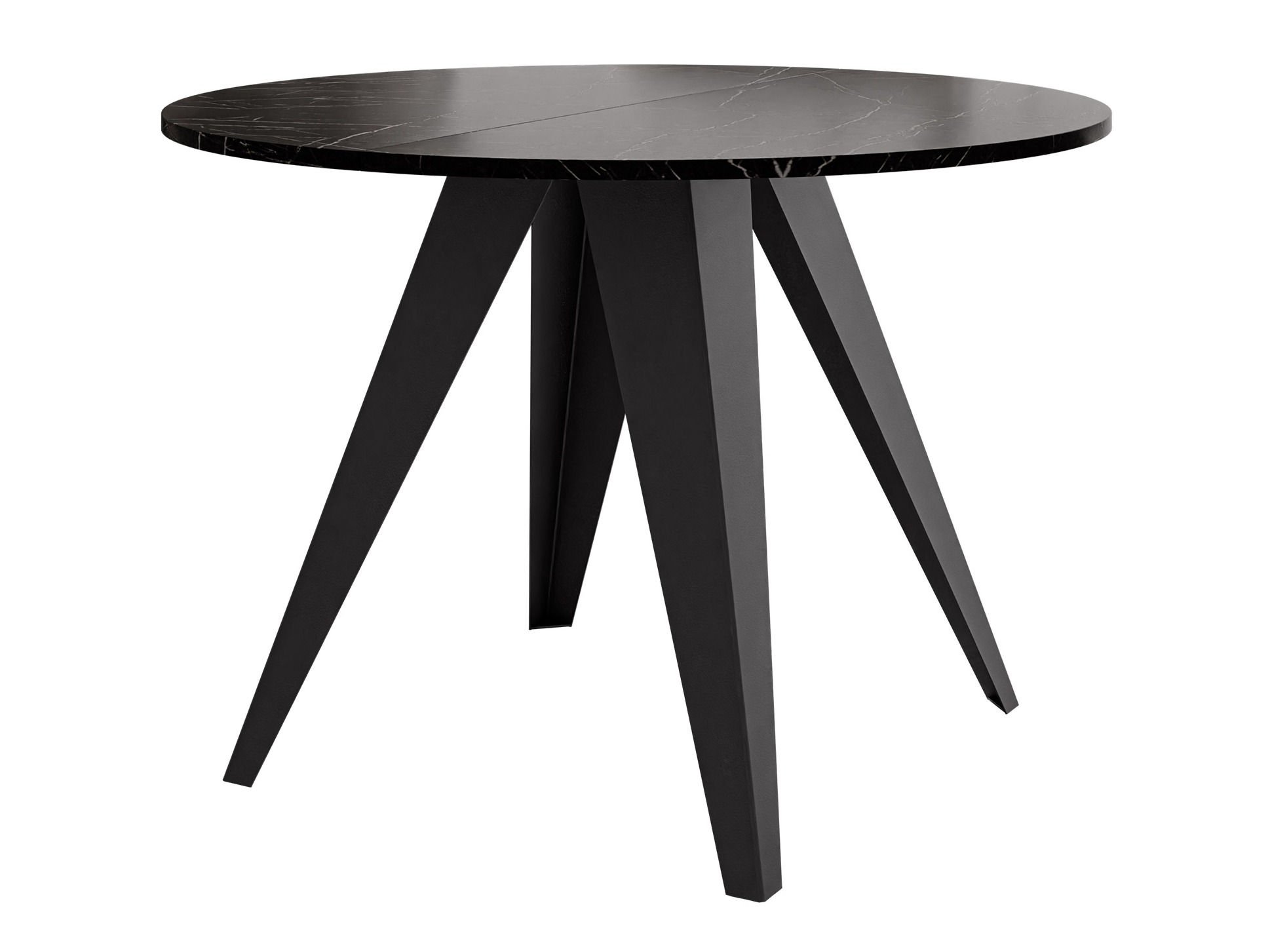Bord Oswego 175 (Sort marmor)