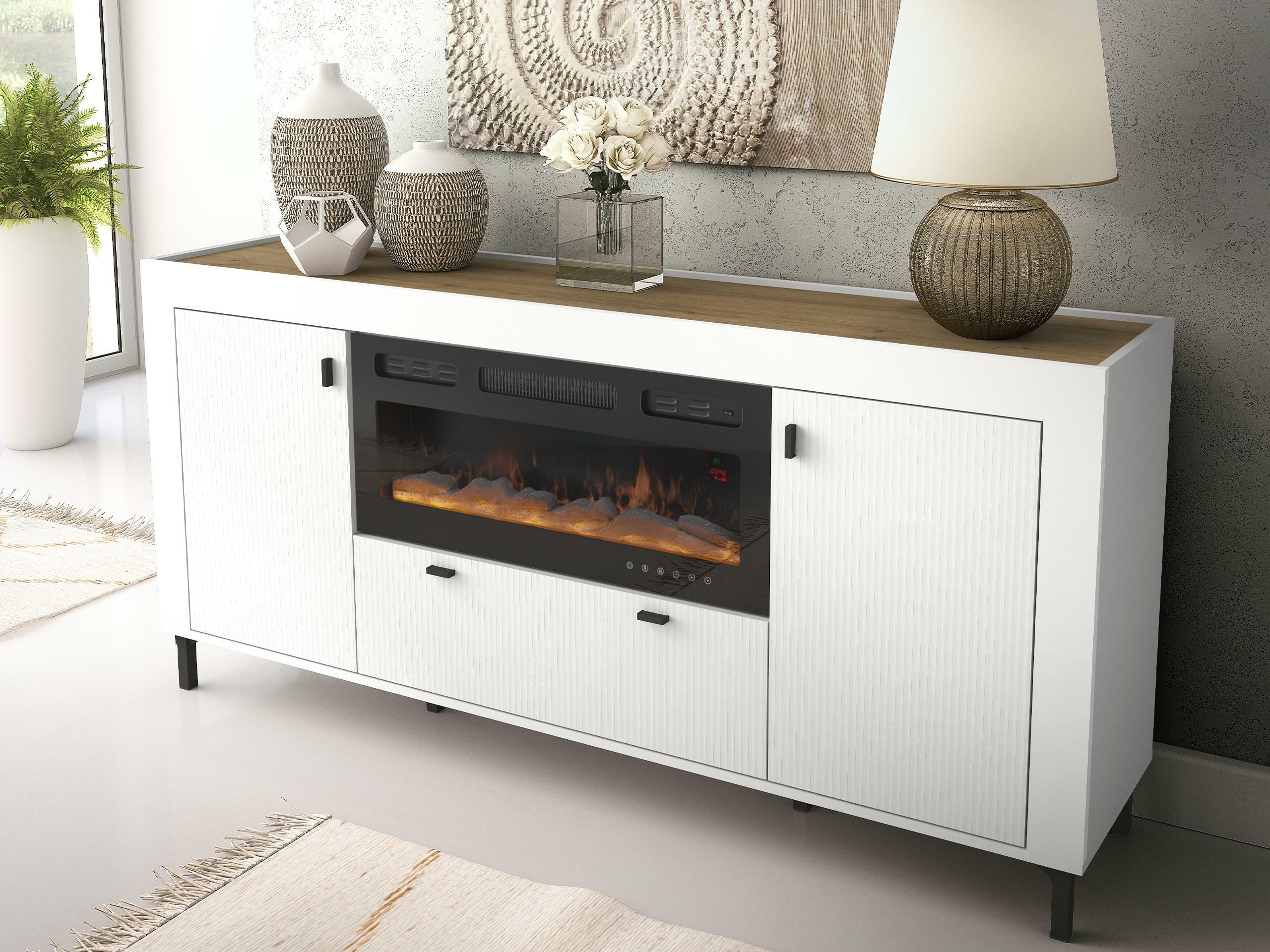 Kommode Mormavu 110 (Mat hvid)