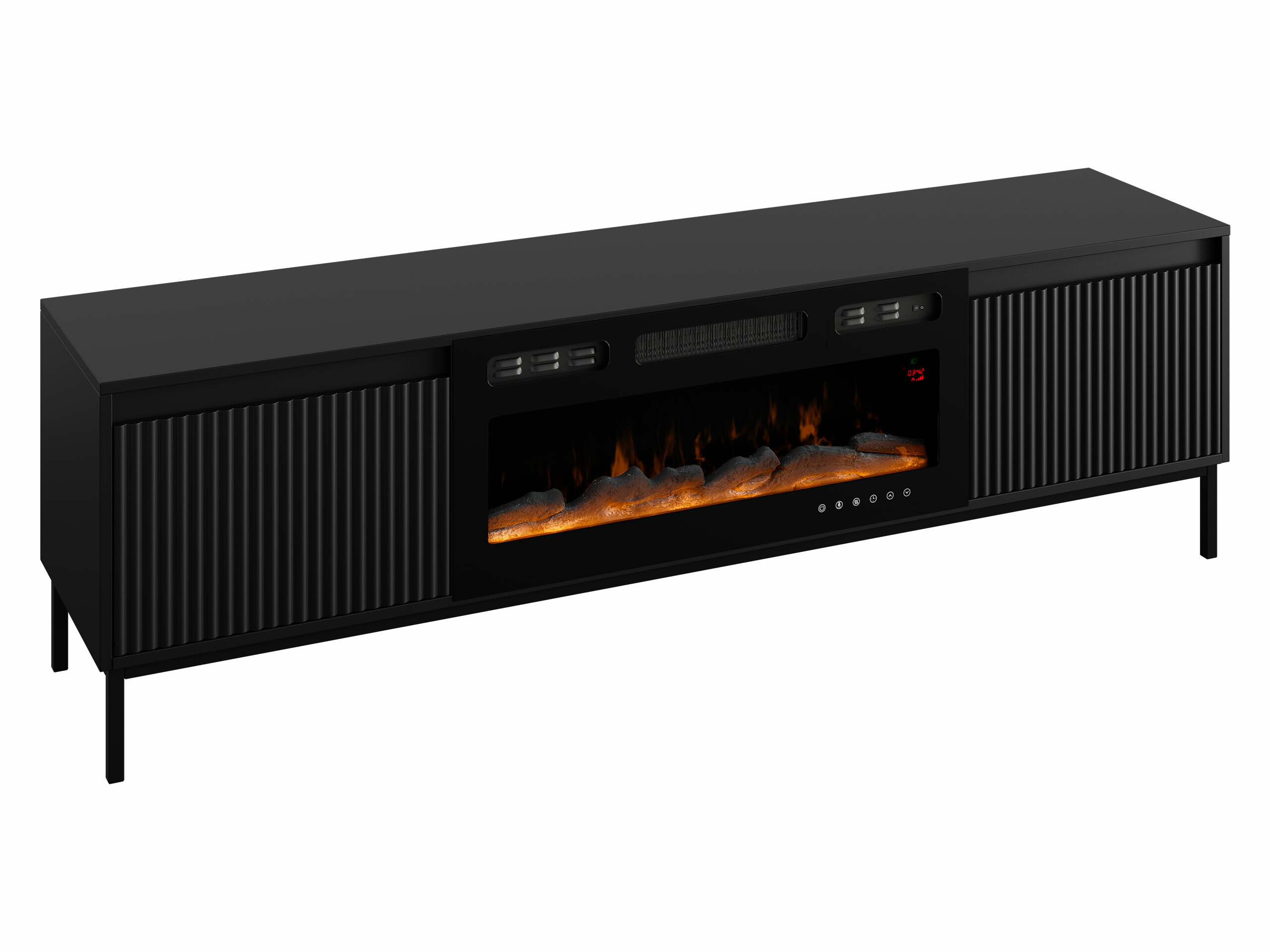 TV-bord Comfivo Delruva III (Sort)