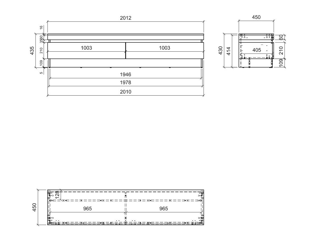 TV-bord Numeri 114