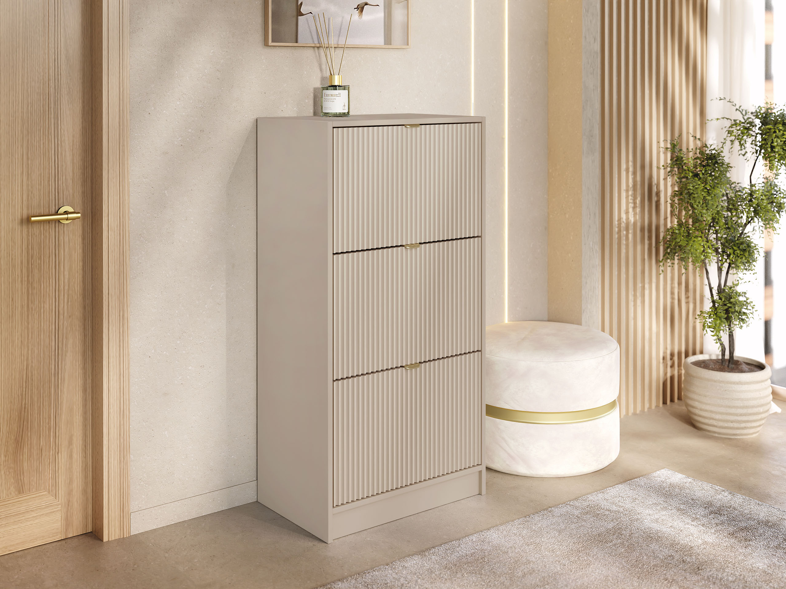 Skoskab Comfivo Velal III (Beige)