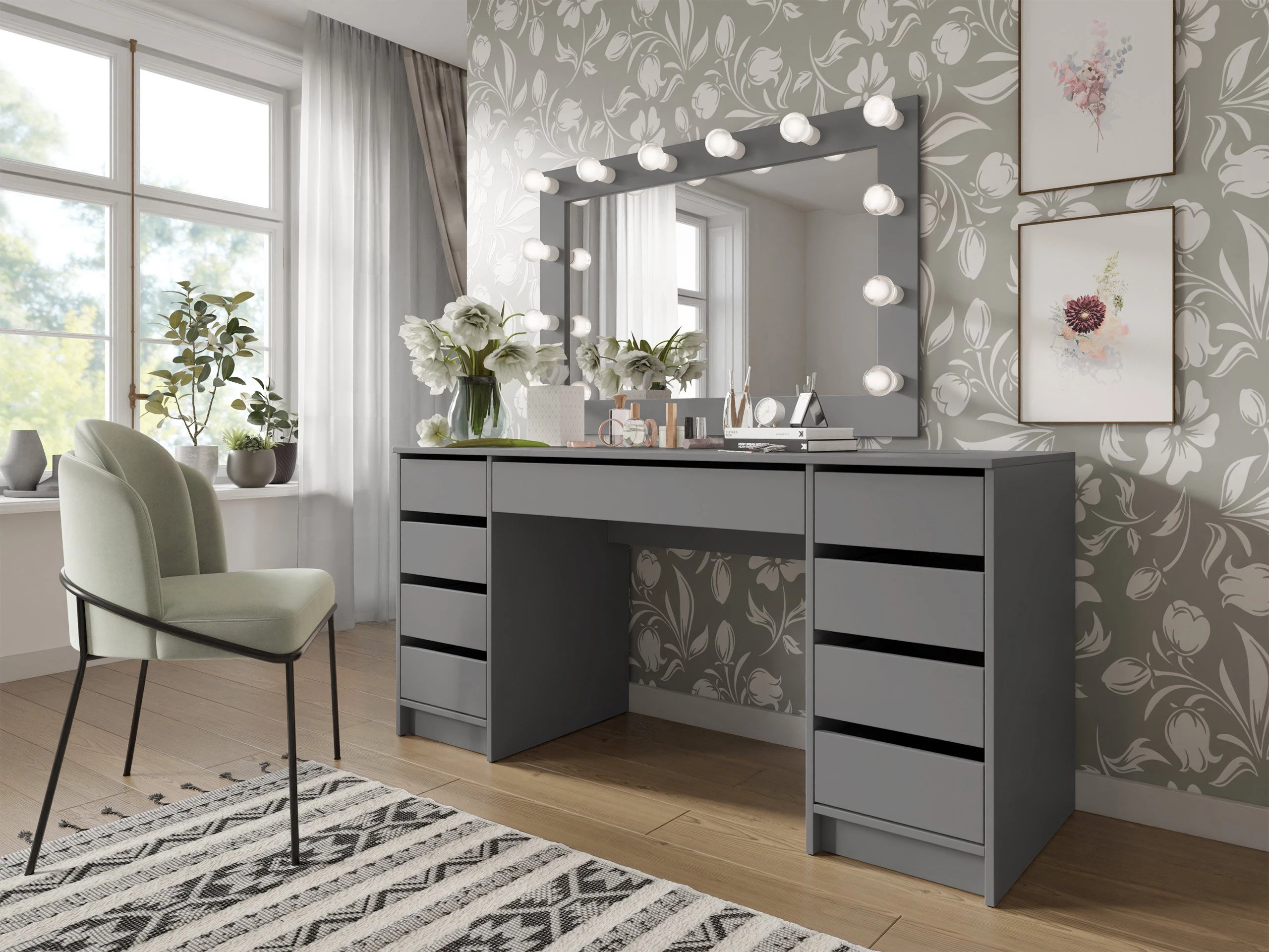 Skrivebord Comfivo Terros II (Antracit)