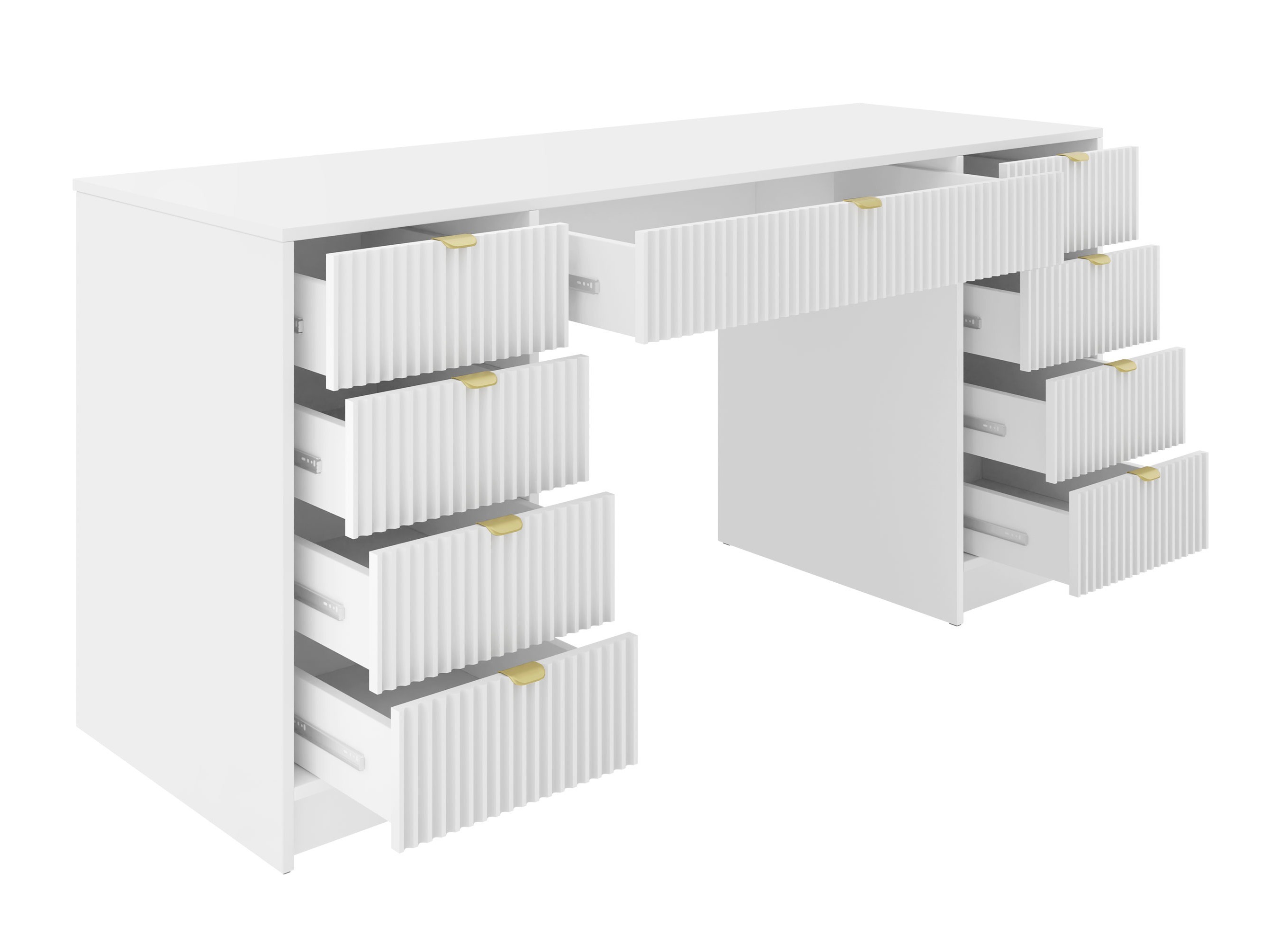 Skrivebord Comfivo Papilio I (Hvid)