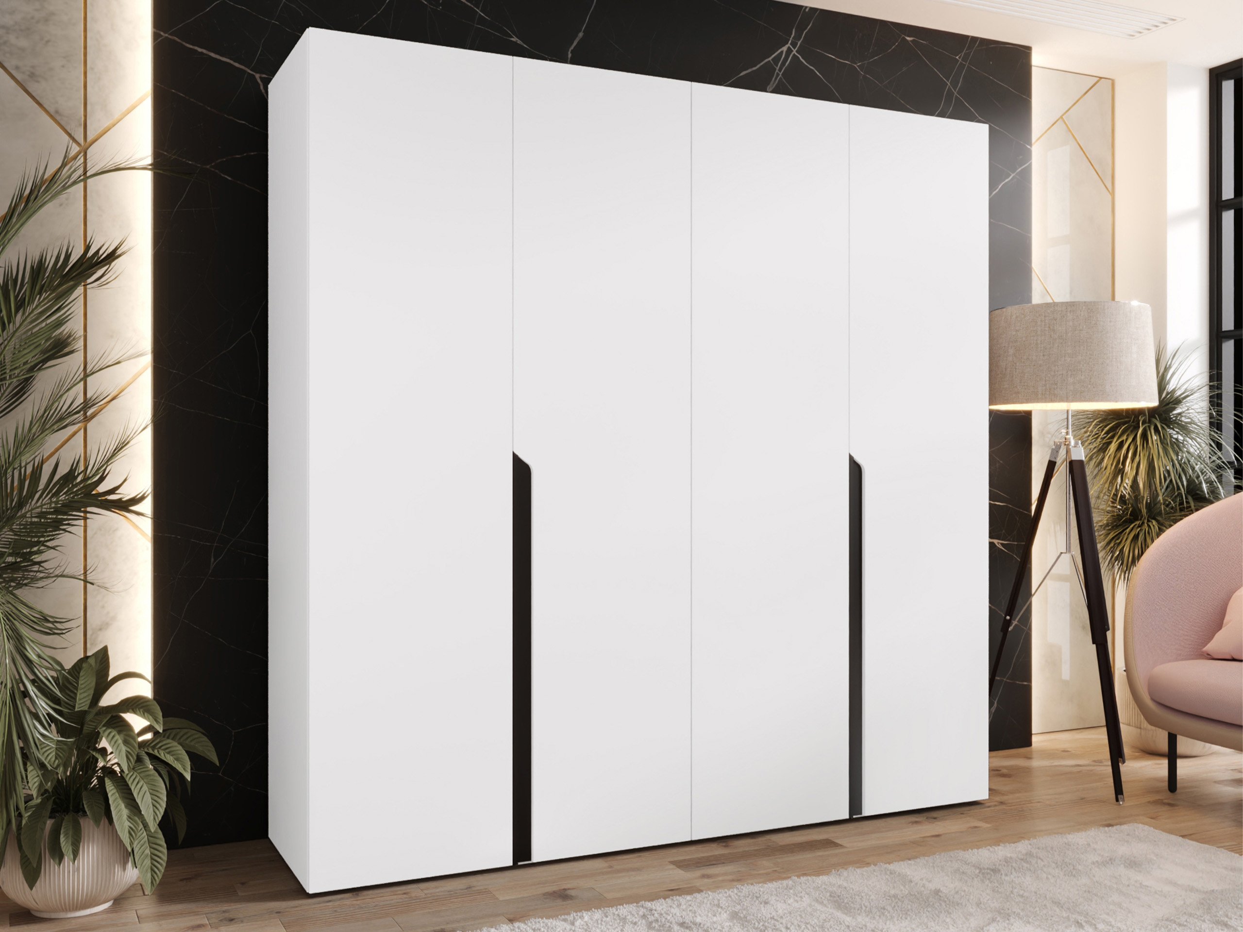 Garderobeskab Hartford 581 (Hvid)