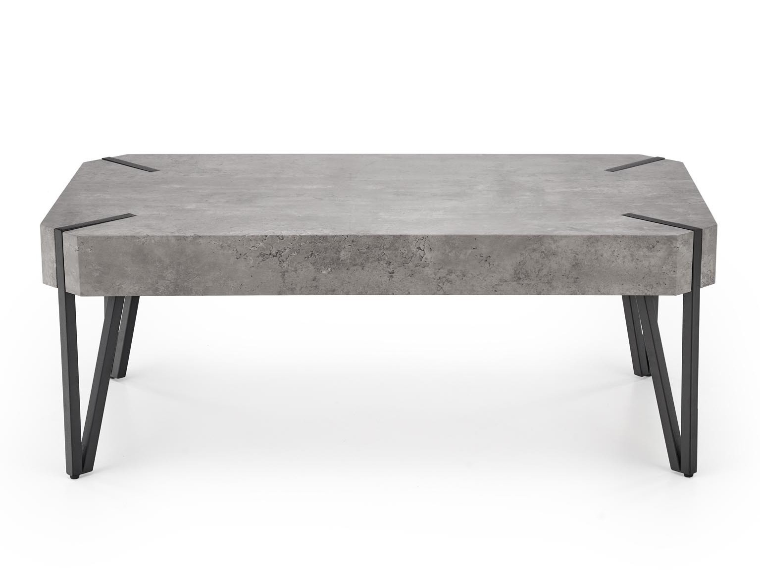 Sofabord Houston 303 (Beton + Sort)