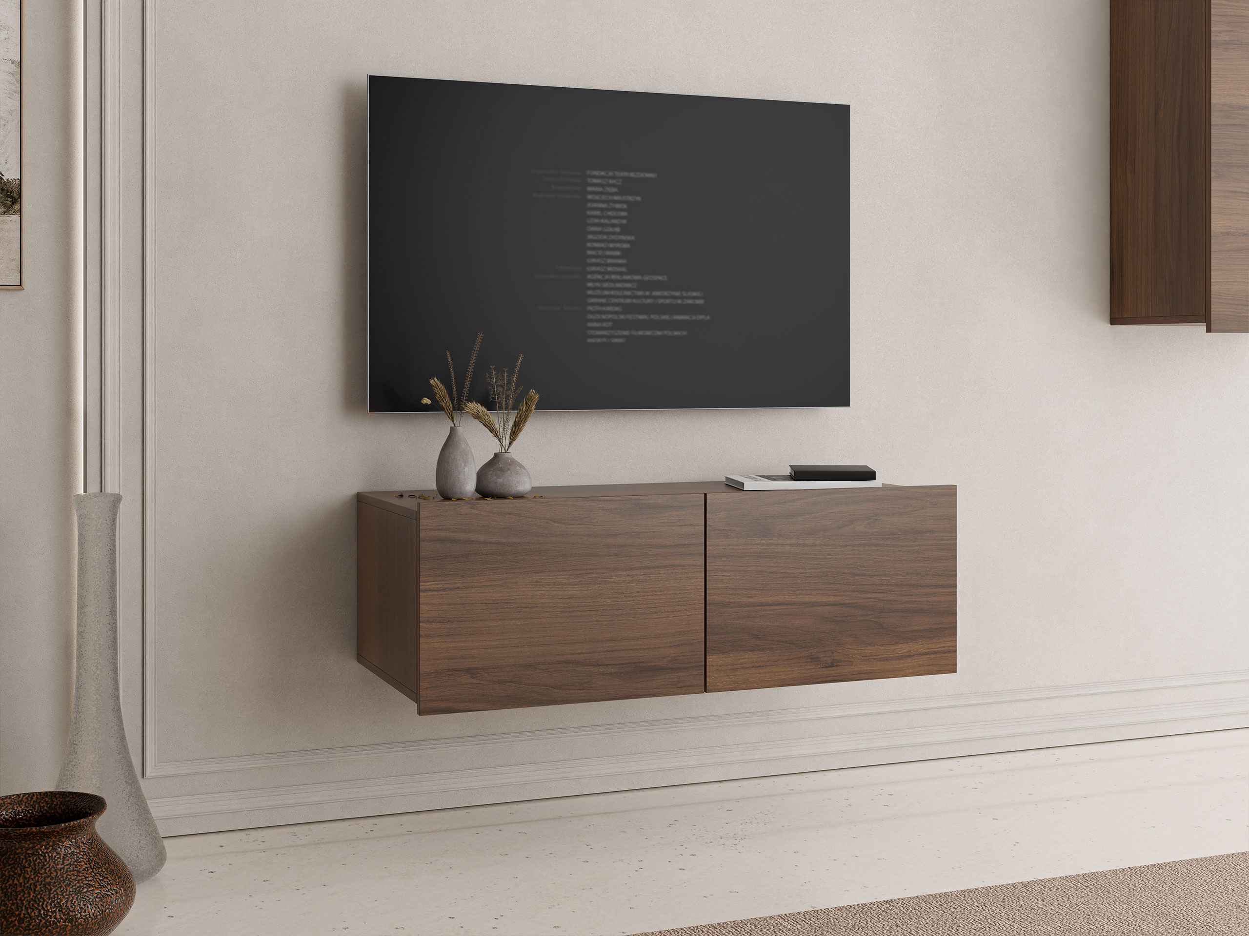TV-bord Remus I (Valnød)