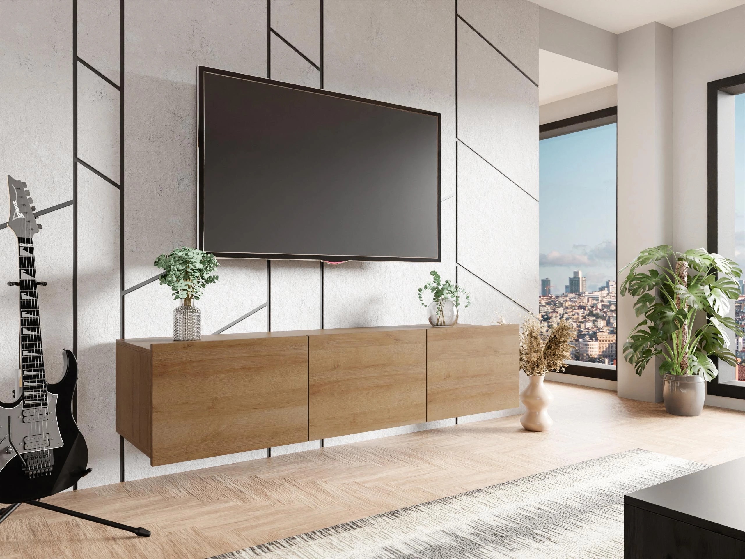 TV-bord Remus (Gylden eg)