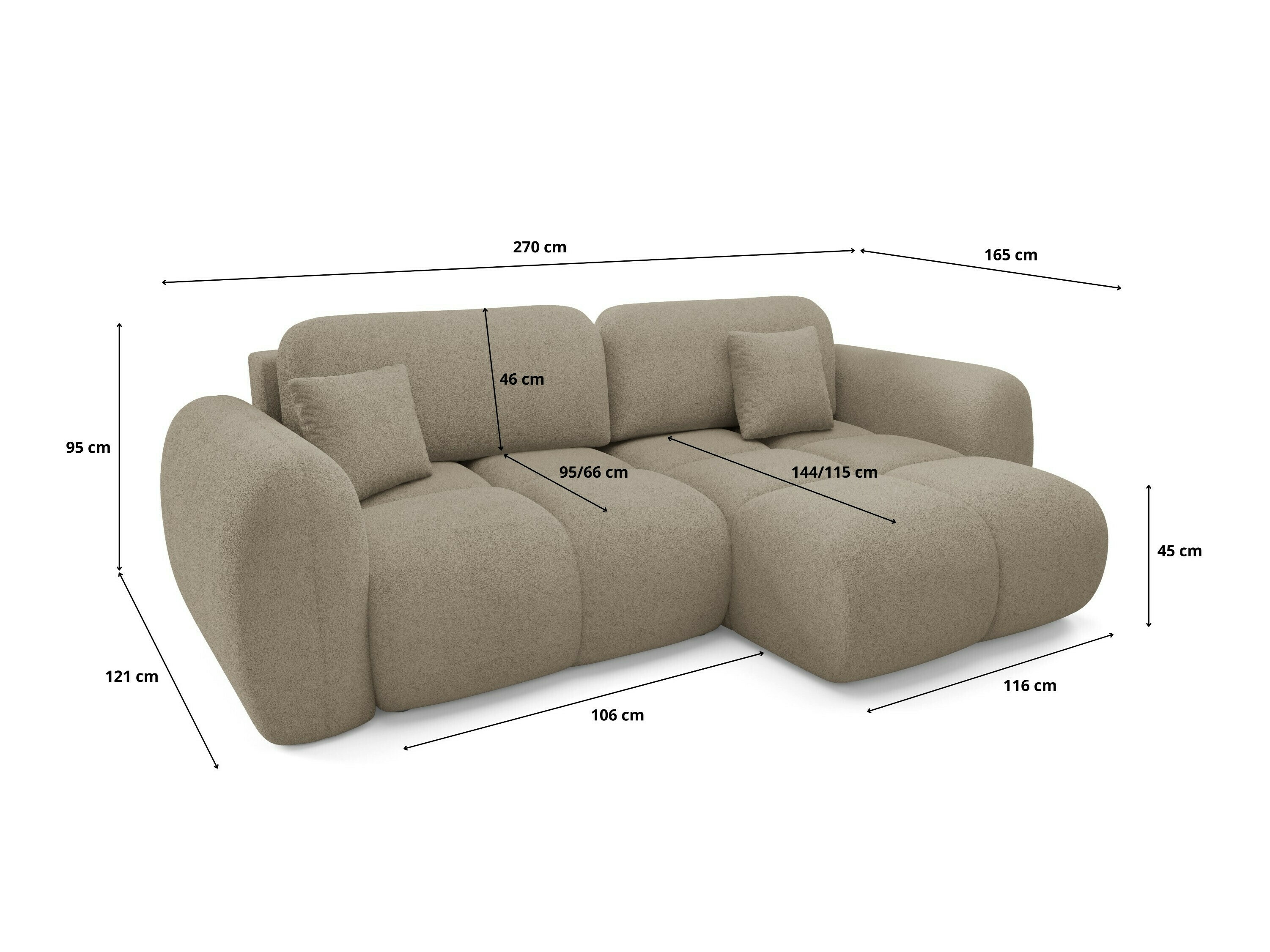 Hjørnesofa Franklin 211 (Quelle 38)
