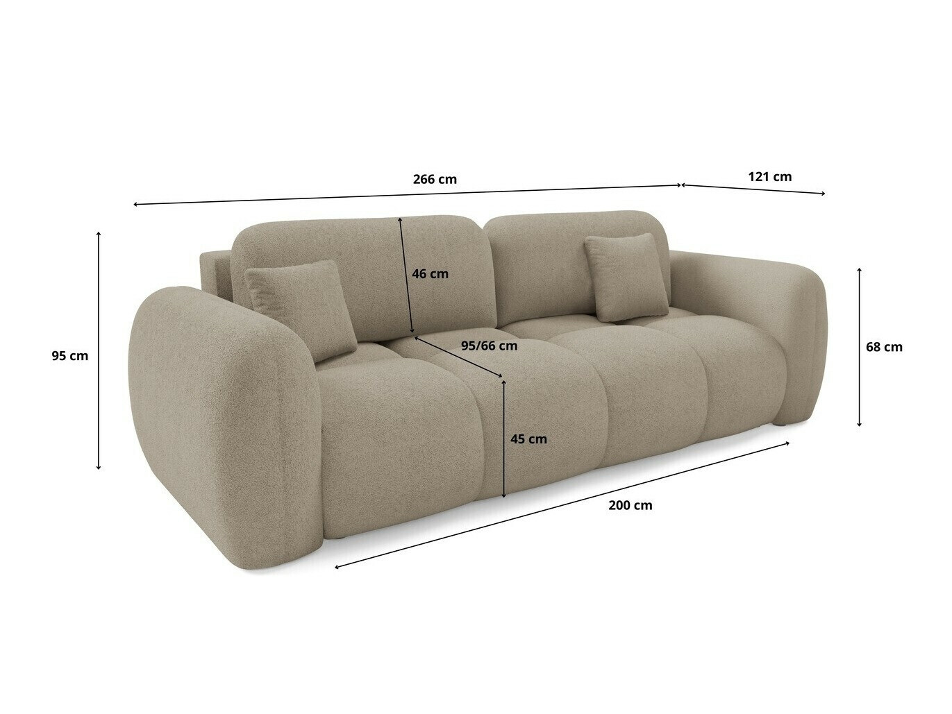 Sovesofa Franklin 212 (Quelle 83)