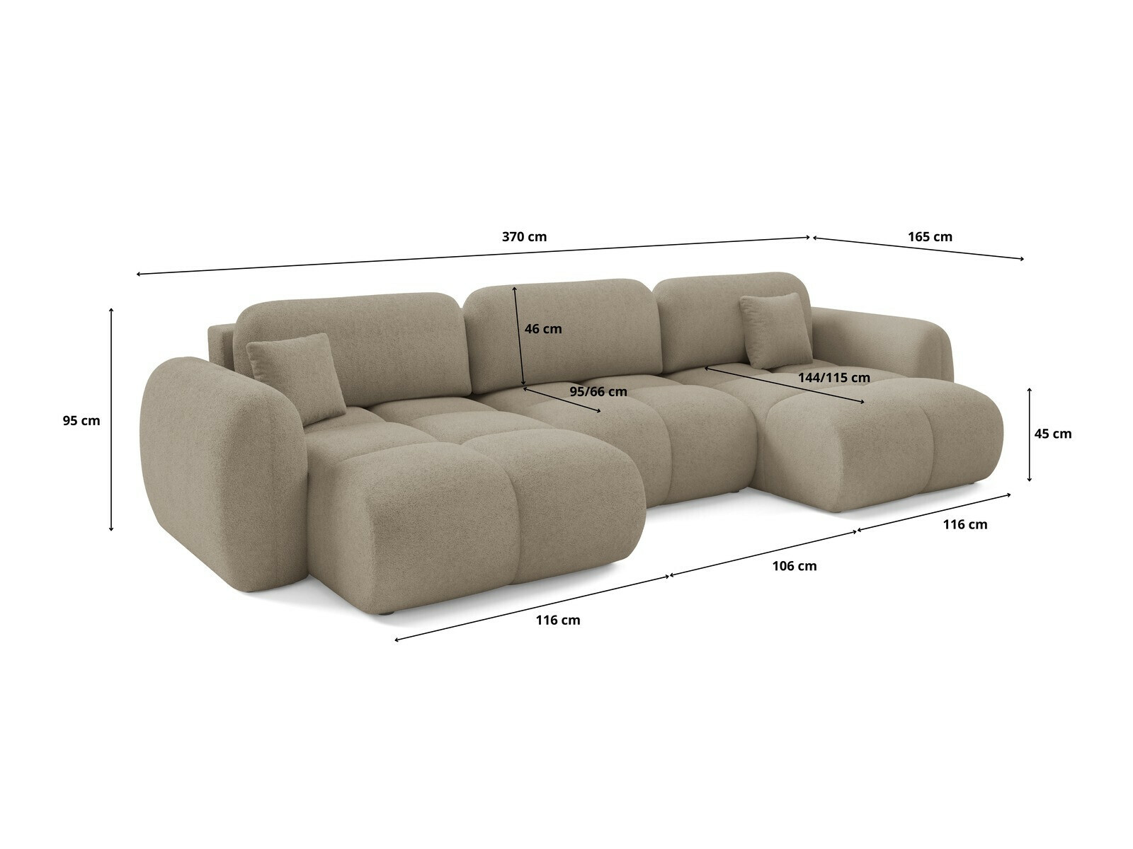 Hjørnesofa Franklin 213 (Quelle 38)