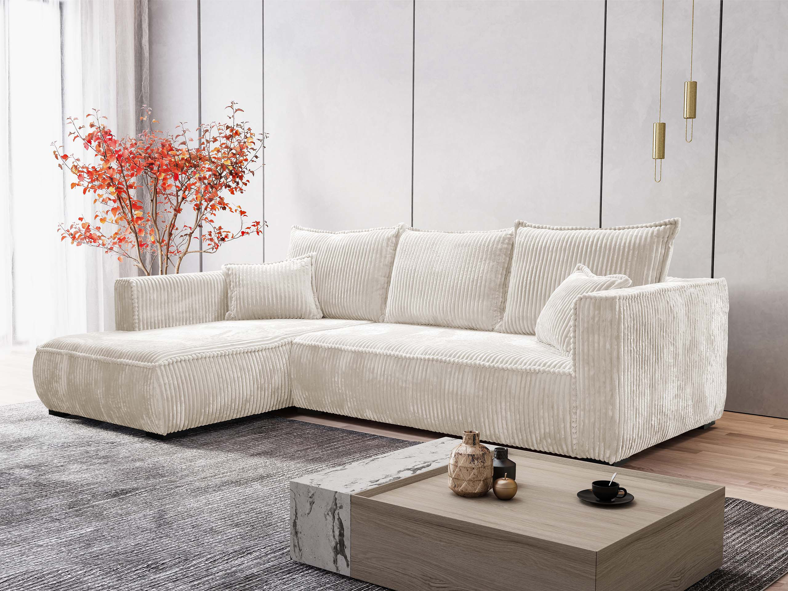 Hjørnesofa TrendyNest Circas (Tilia 01)