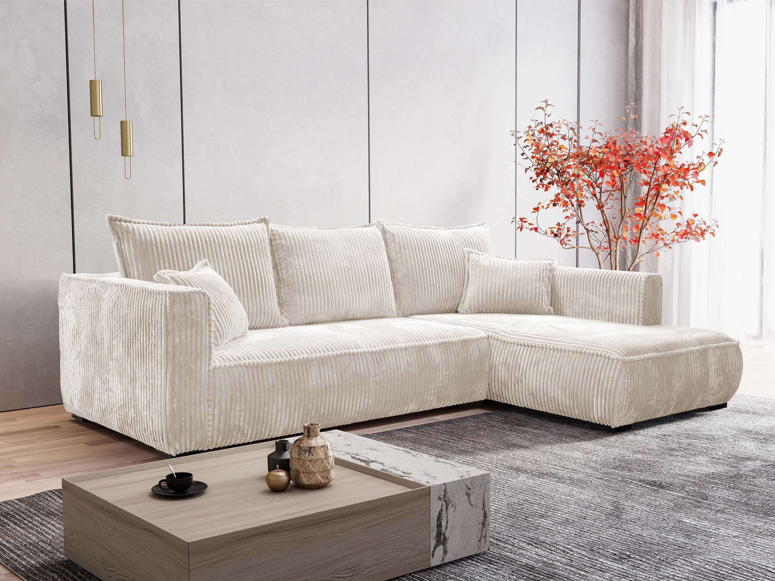Hjørnesofa TrendyNest Circas (Tilia 01)