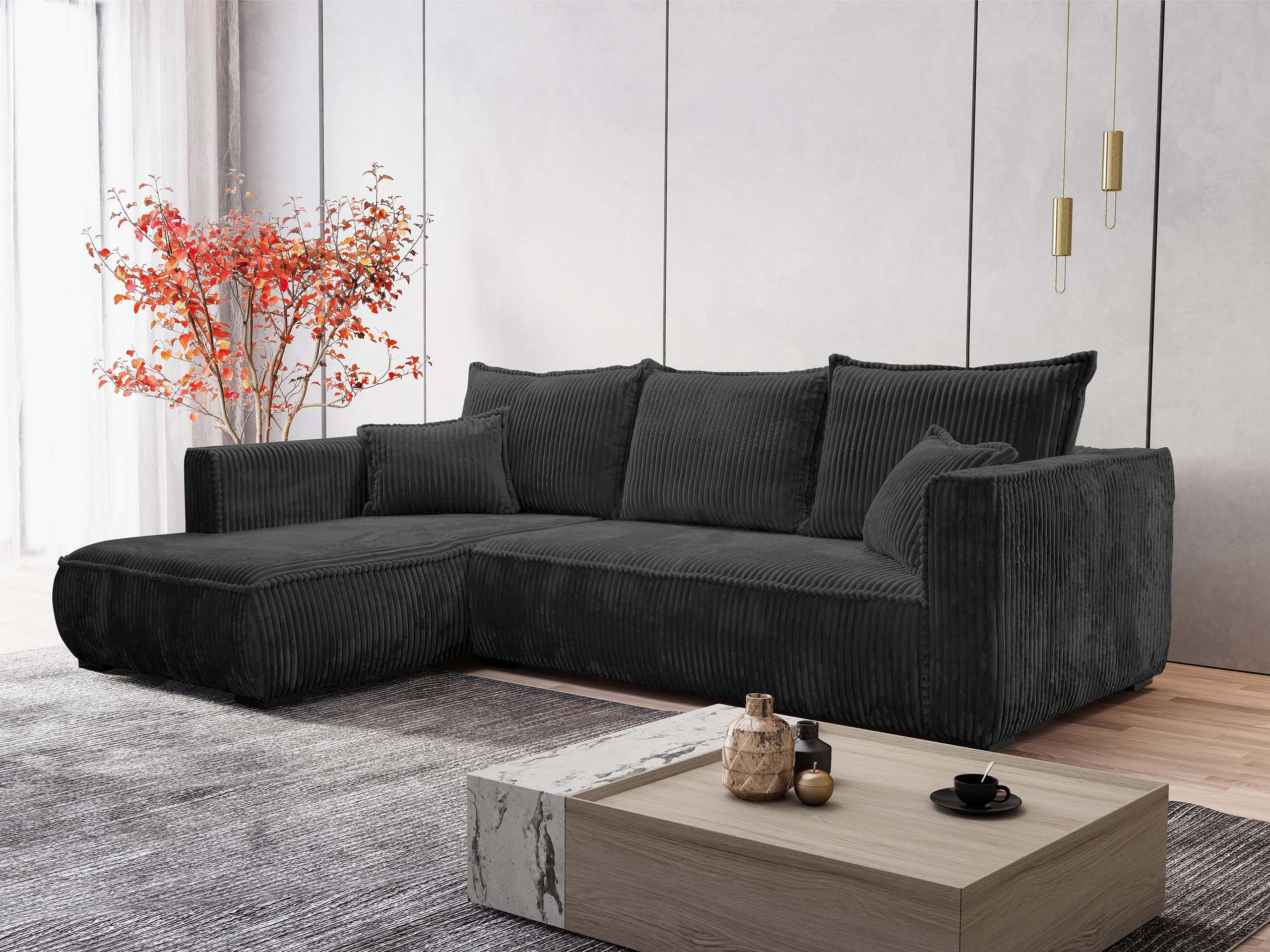 Hjørnesofa TrendyNest Circas (Tilia 100)