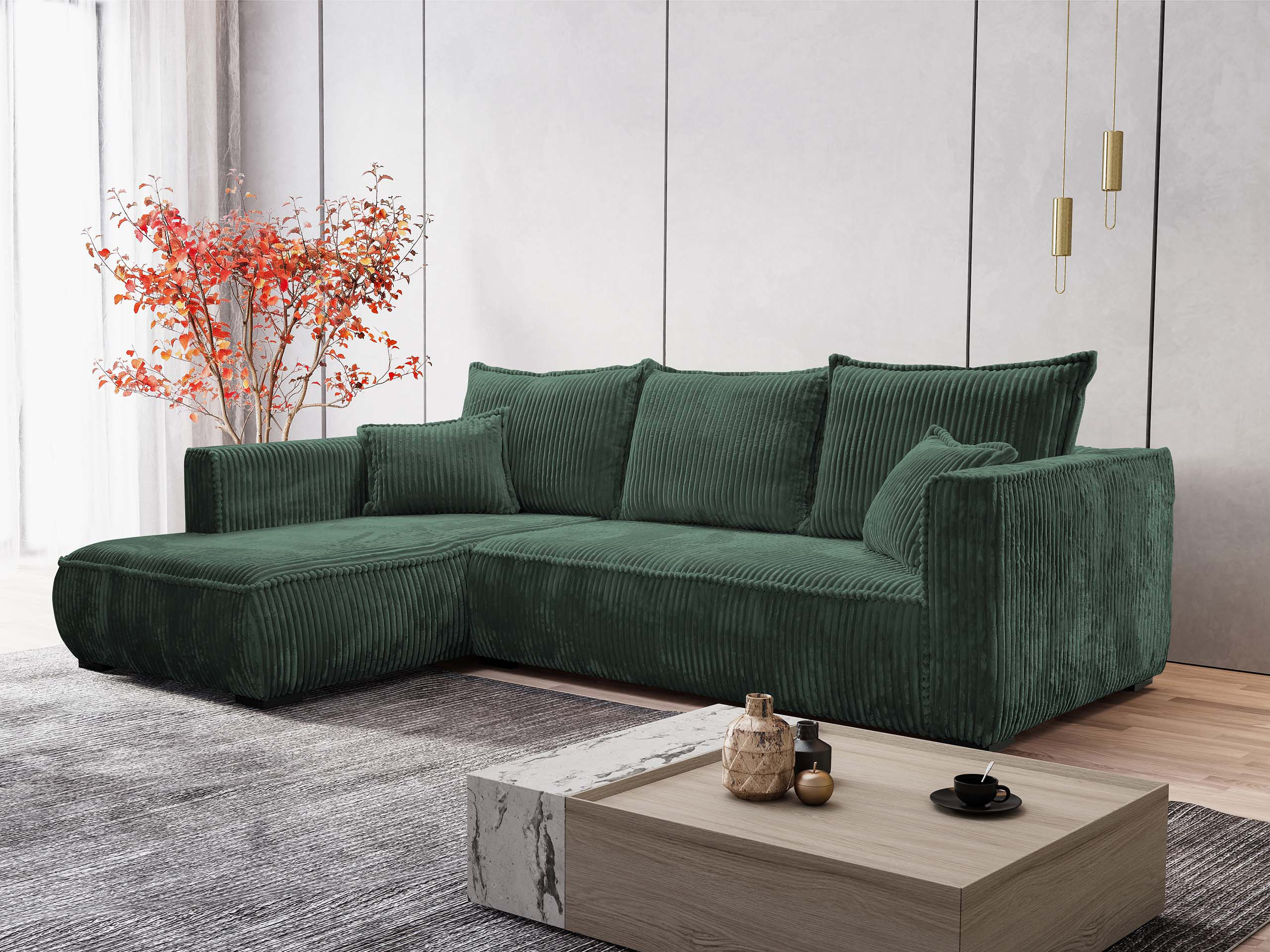 Hjørnesofa TrendyNest Circas (Tilia 39)