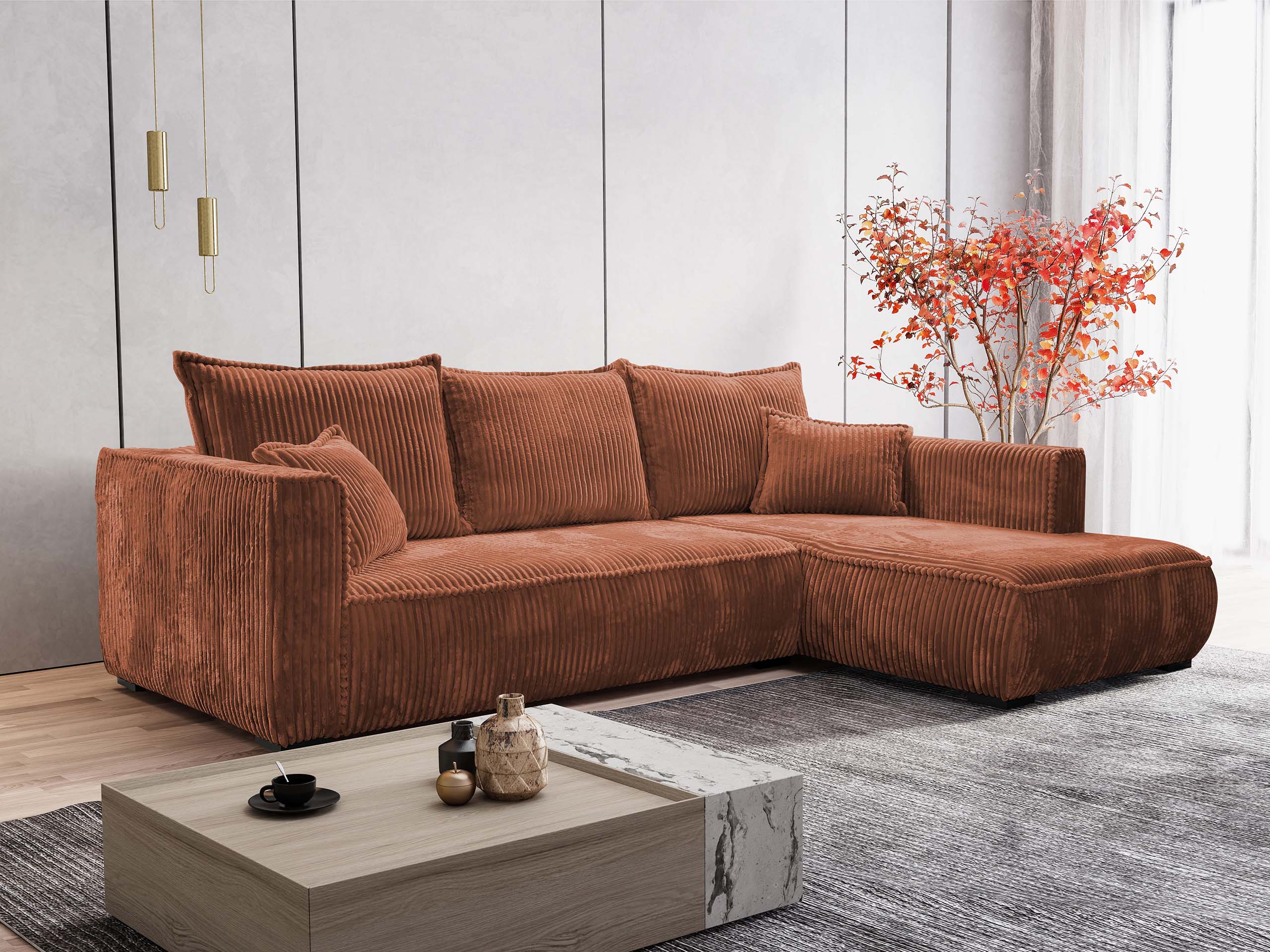 Hjørnesofa TrendyNest Circas (Tilia 52)