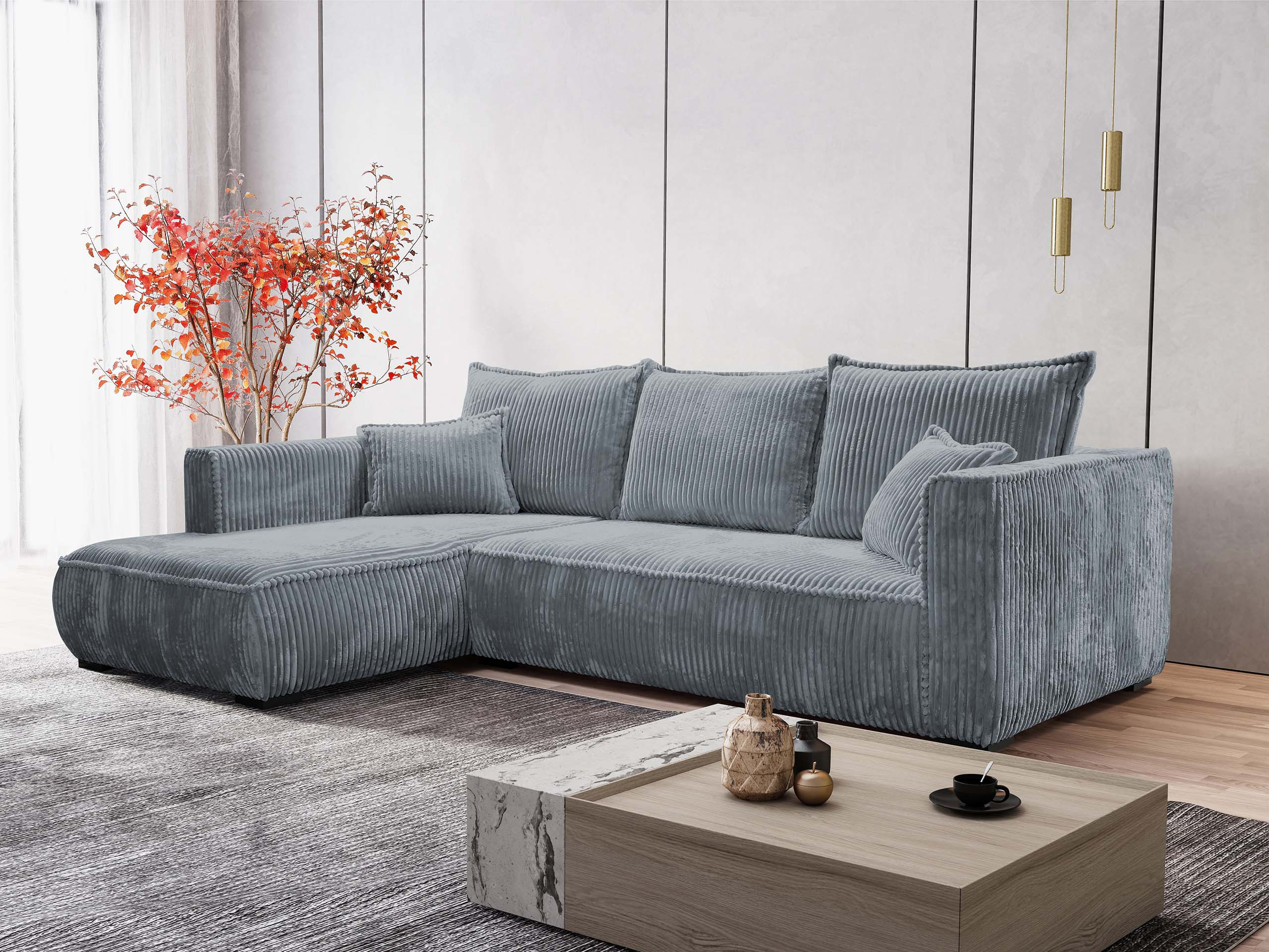 Hjørnesofa TrendyNest Circas (Tilia 85)