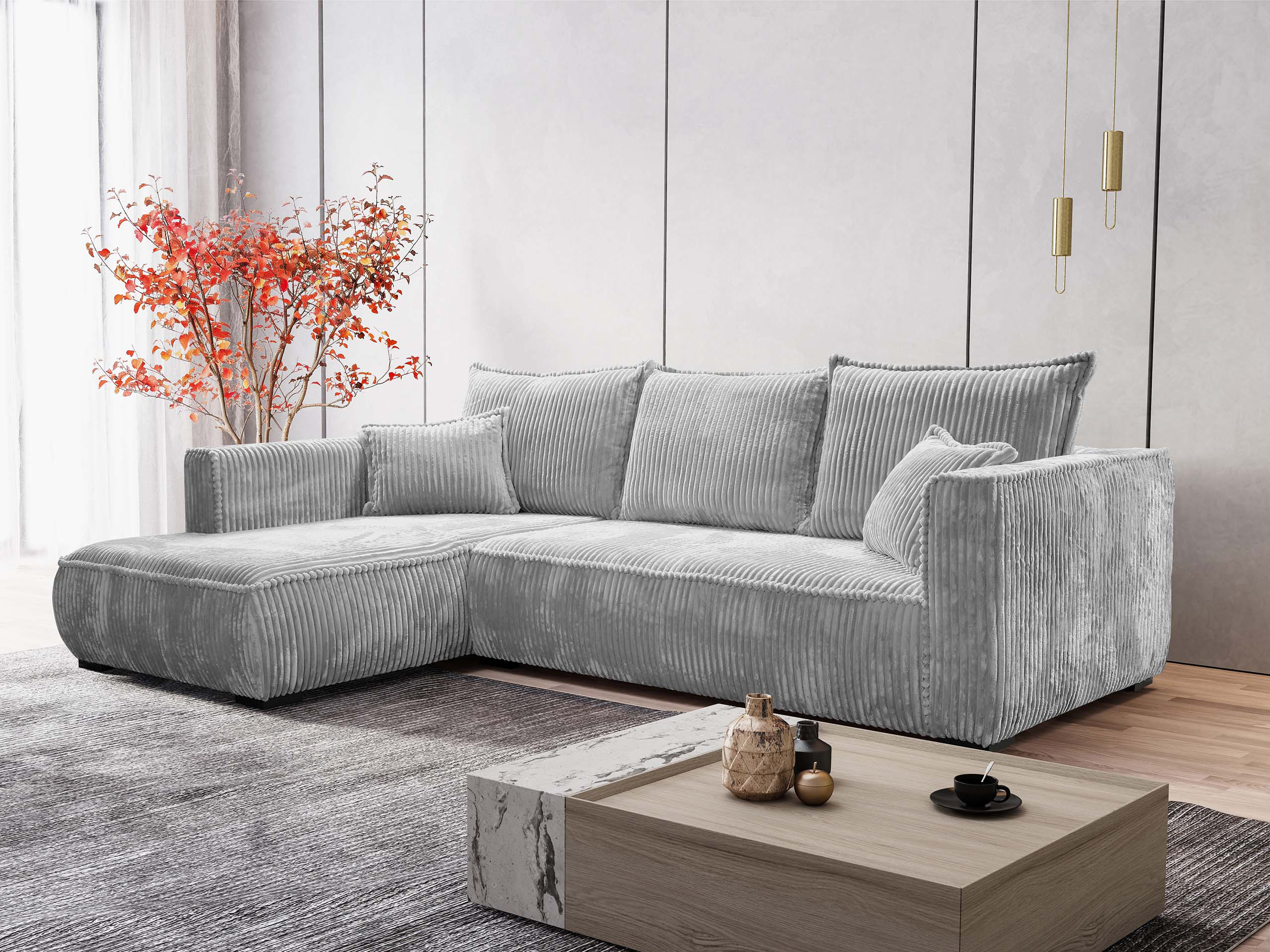 Hjørnesofa TrendyNest Circas (Tilia 86)