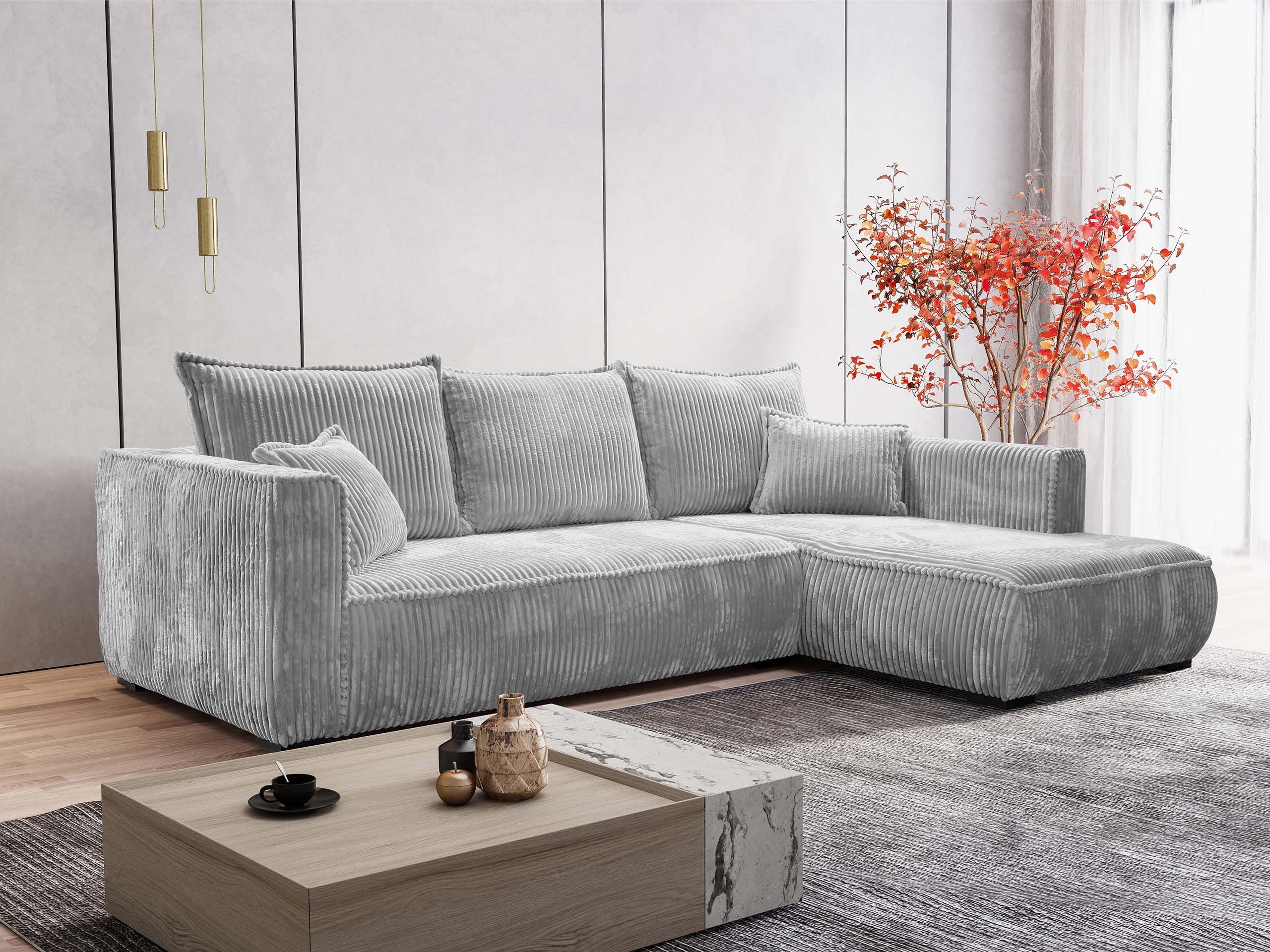Hjørnesofa TrendyNest Circas (Tilia 86)