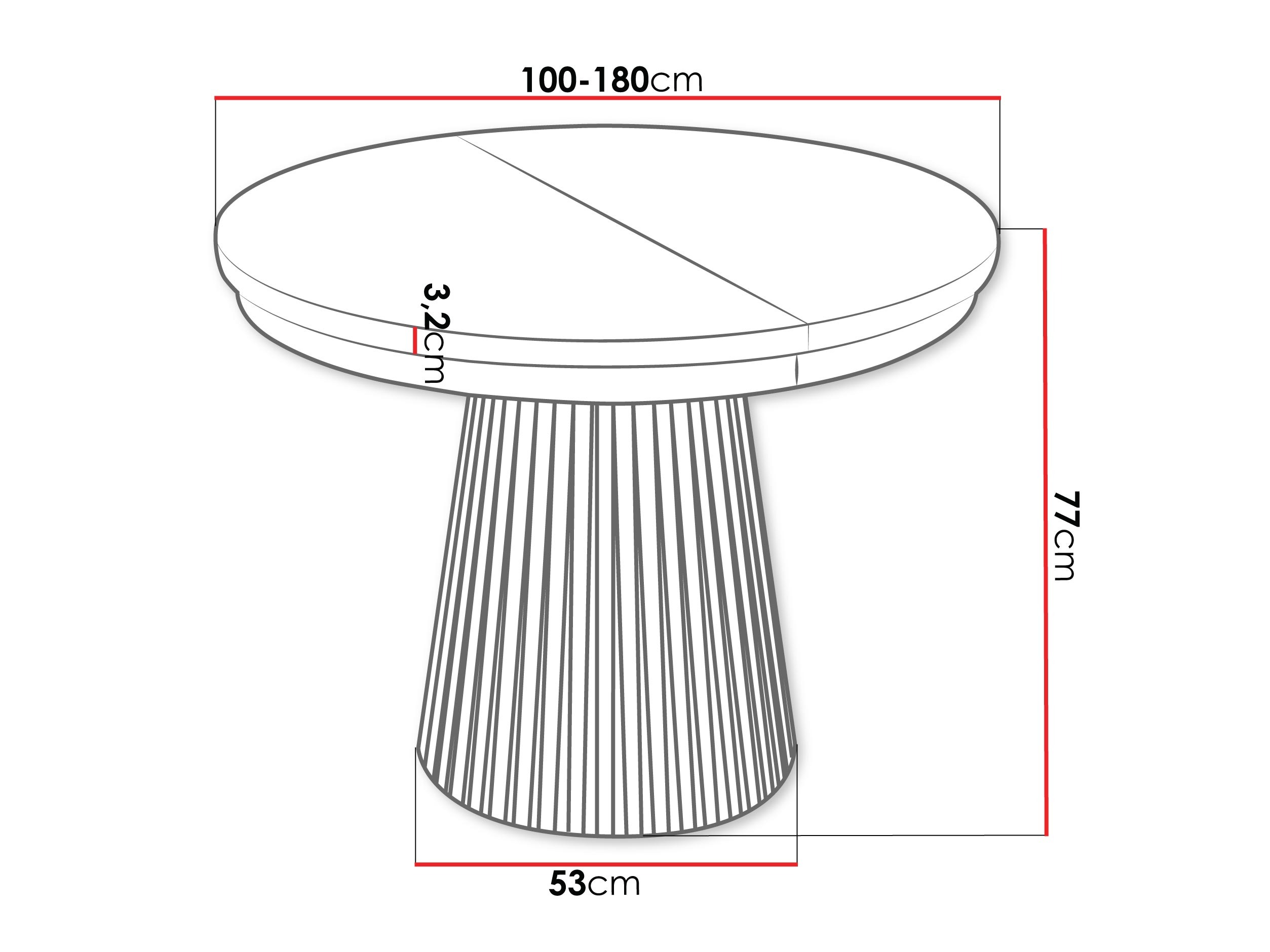 Bord Stanton 150 (Hvid)