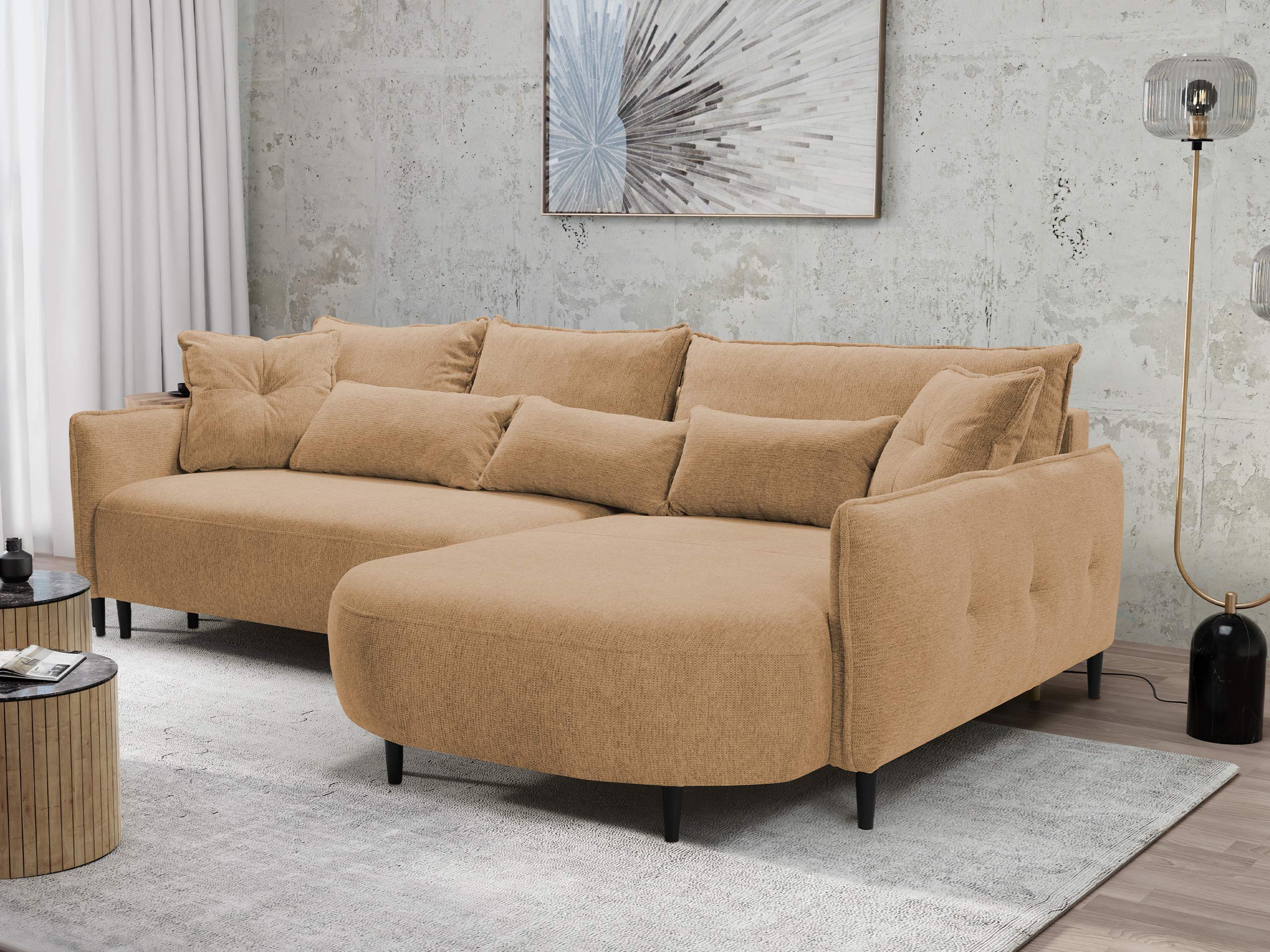 Hjørnesofa TrendyNest Prunal (Glow 07)