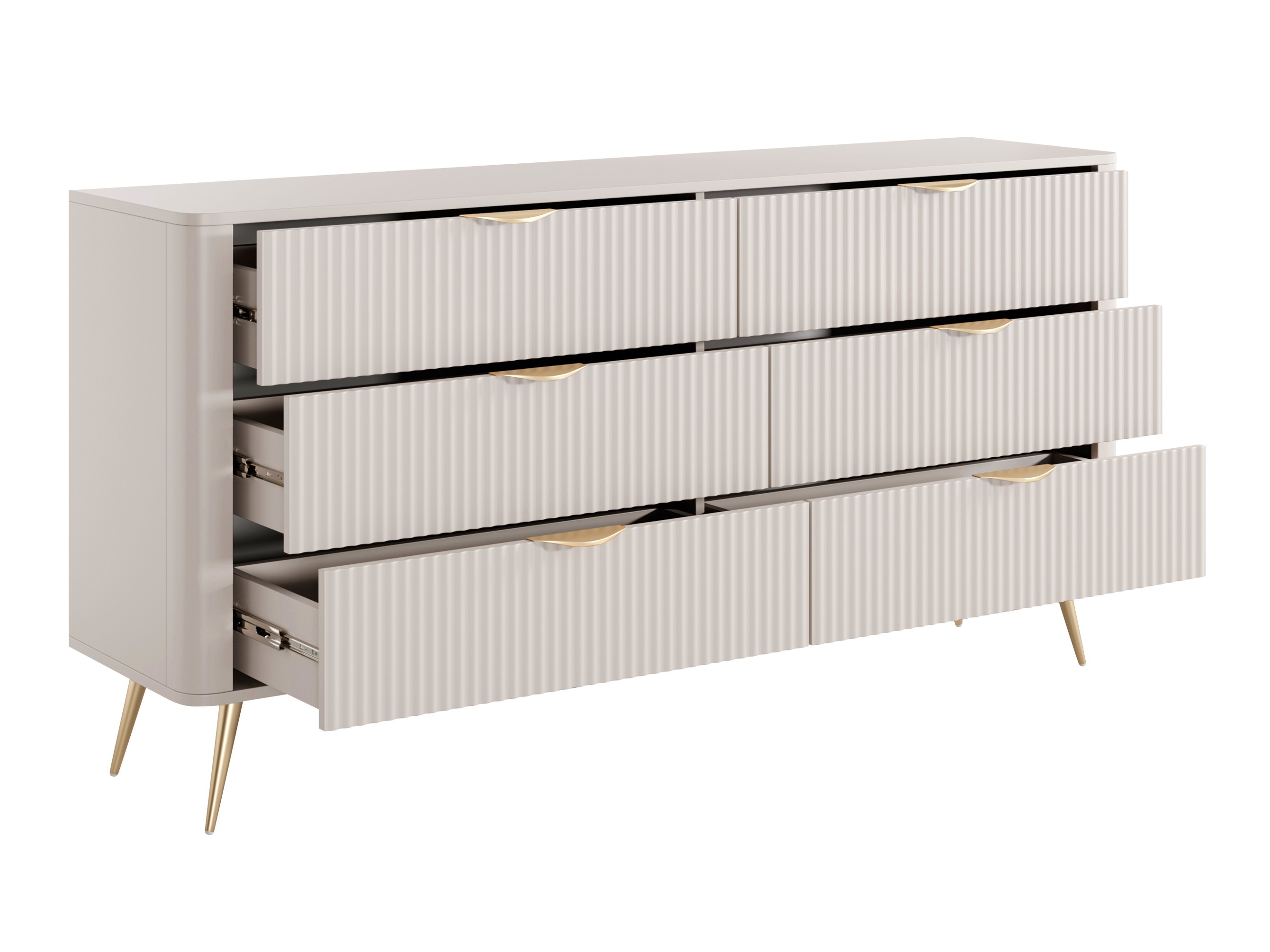 Kommode Lectum II (Beige)