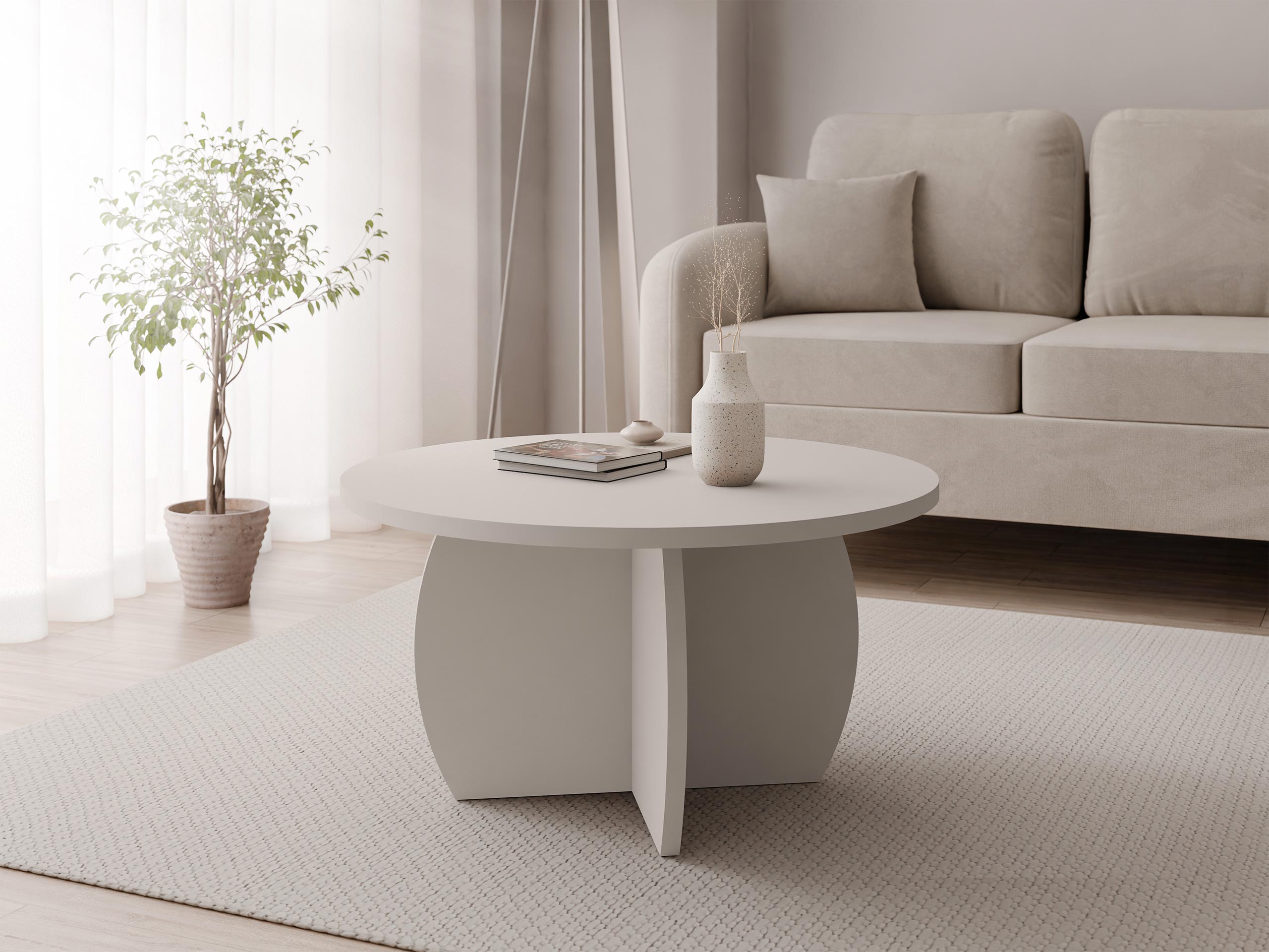 Sofabord Comfivo Pagas (Beige)