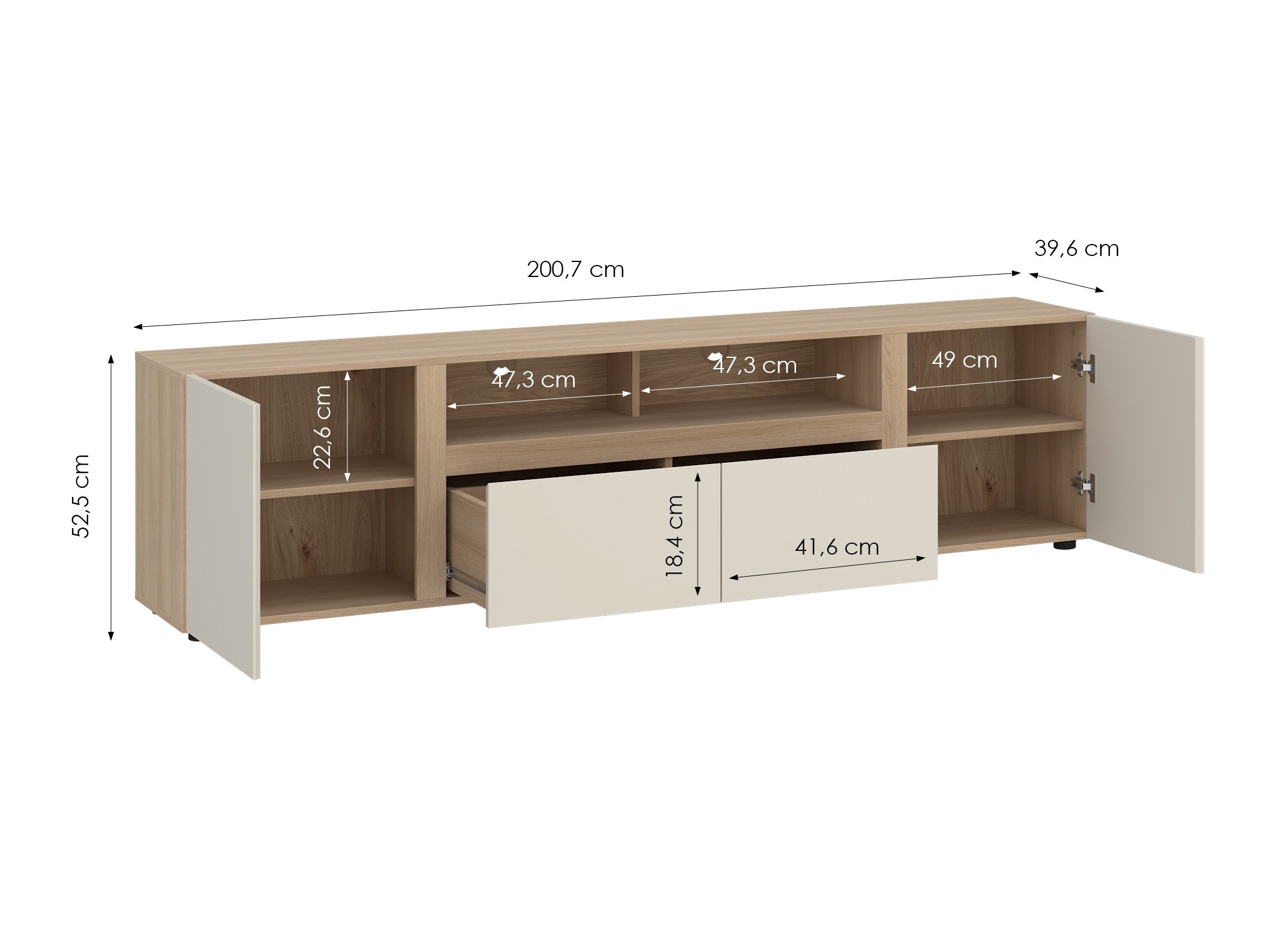 TV-bord Enoloro 101