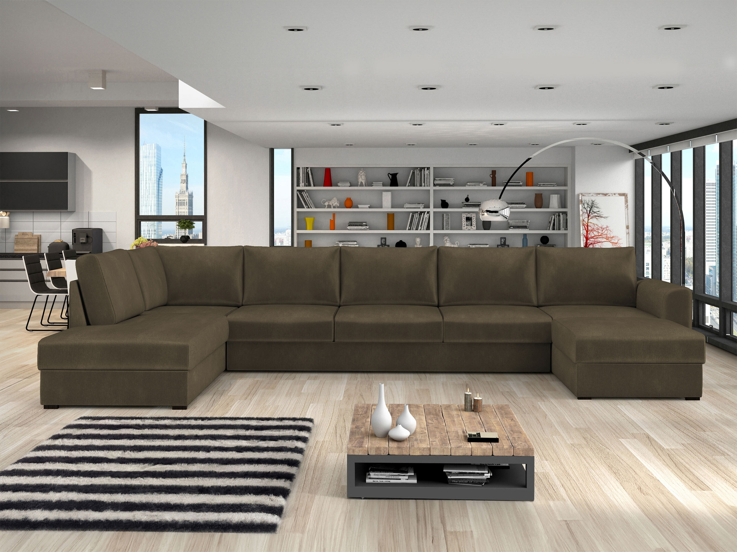 Hjørnesofa Comfivo Flumen I (Wave 09)