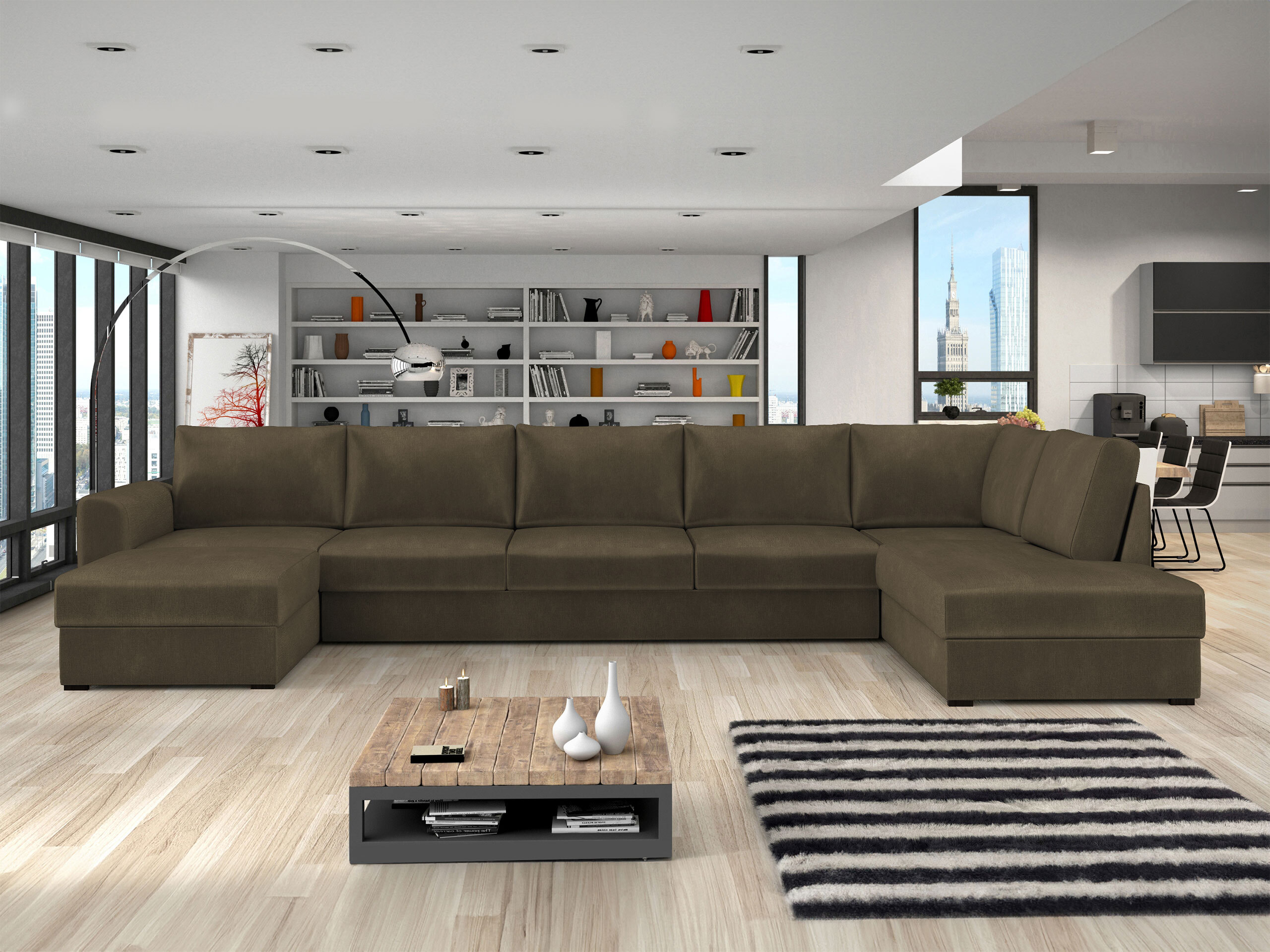 Hjørnesofa Comfivo Flumen I (Wave 09)