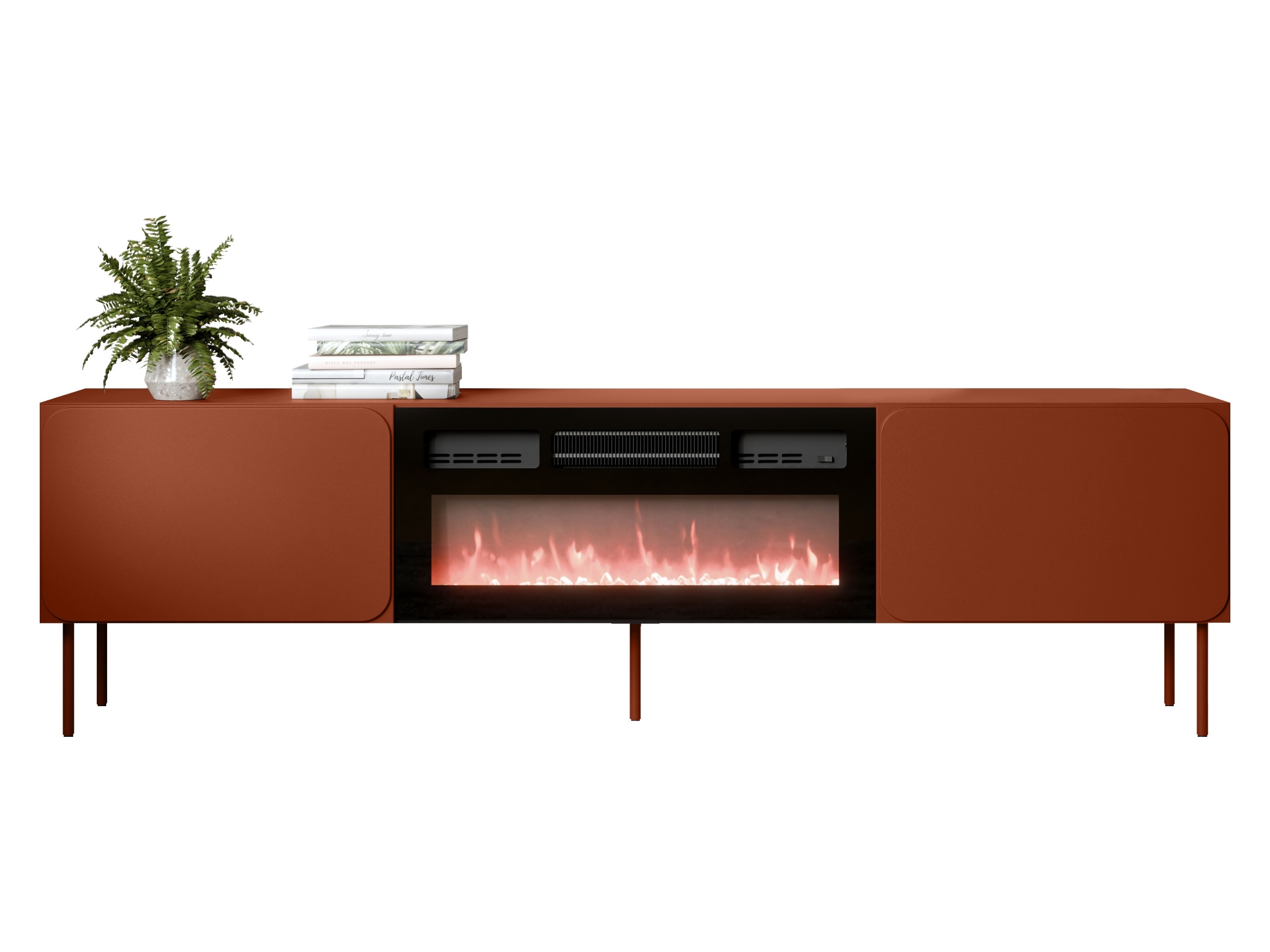 TV-bord Fentore 104 (Rød)