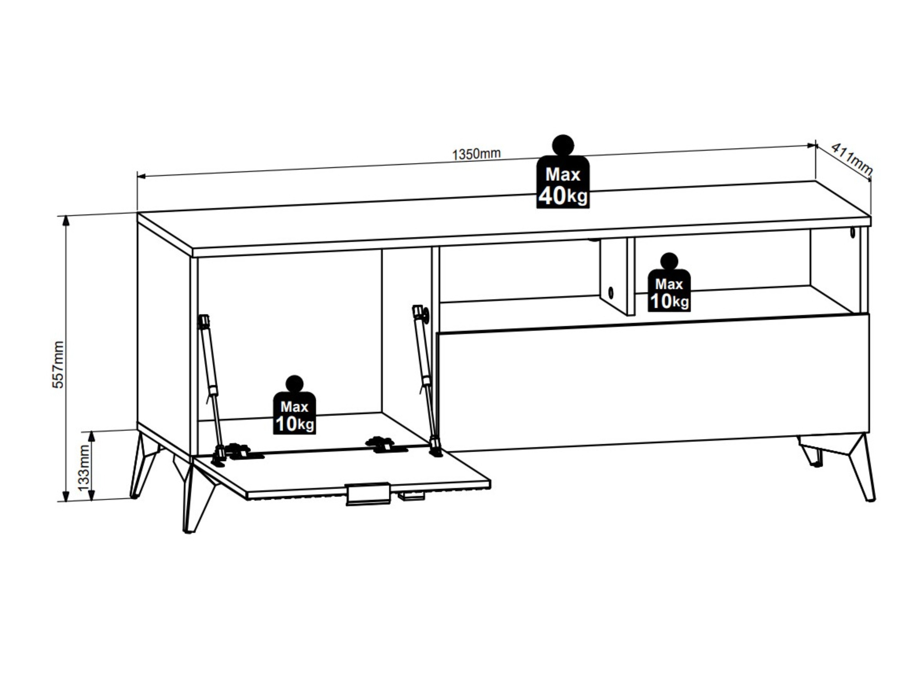 TV-bord Ruvmeli 103