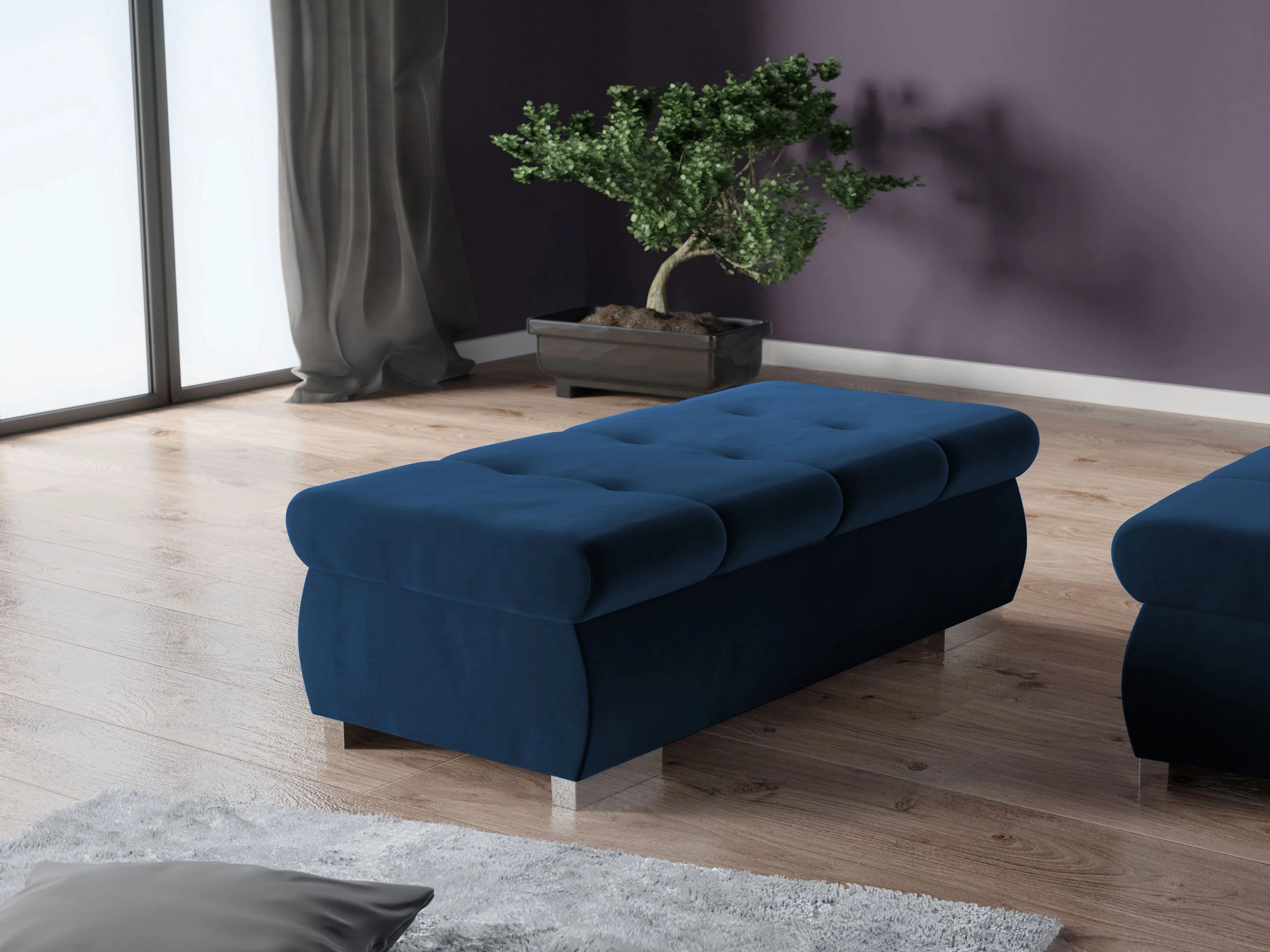 Polstret bænk Comfivo Nitor I (Magic Velvet 2216)