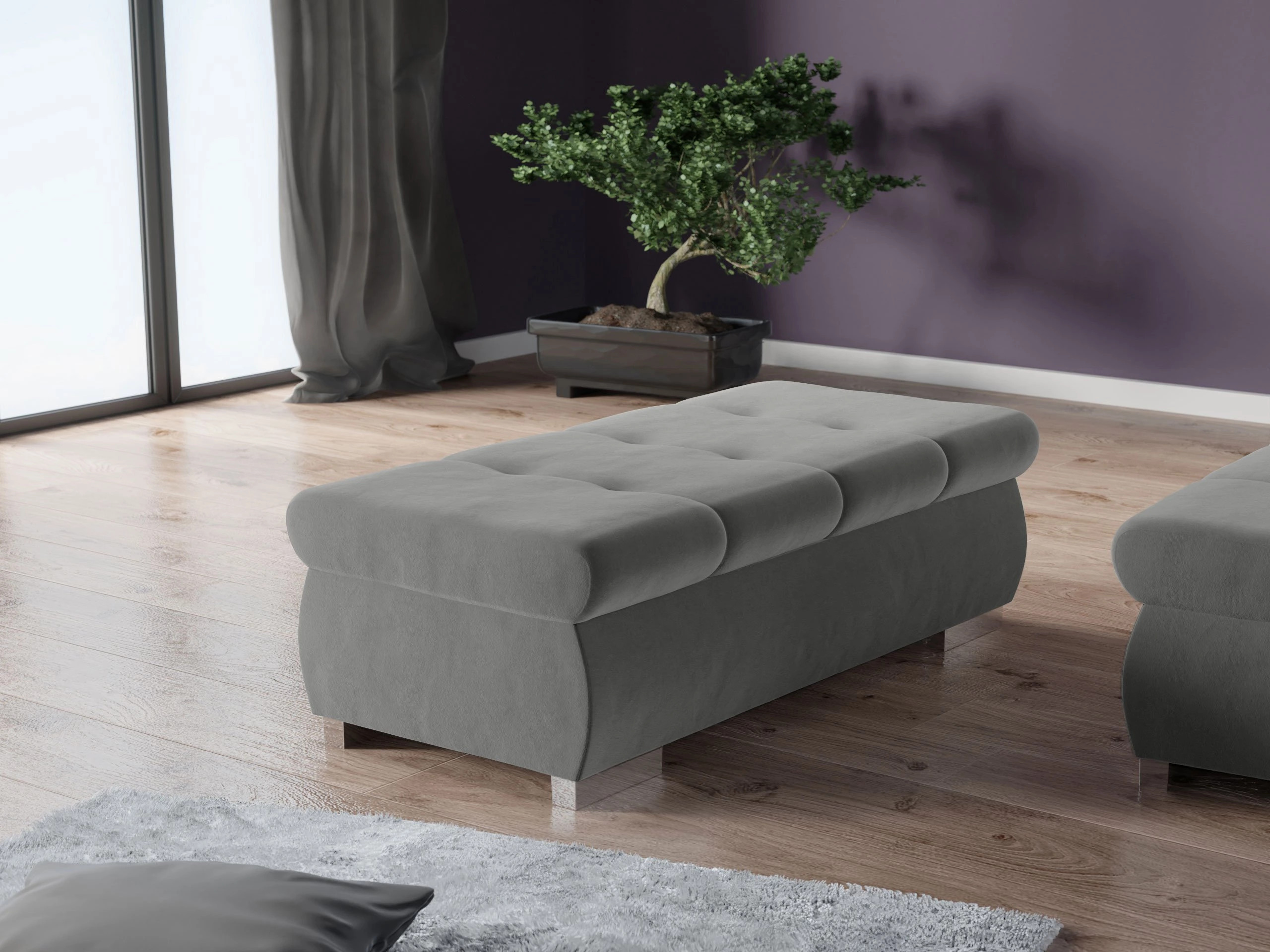 Polstret bænk Comfivo Nitor I (Magic Velvet 2217)